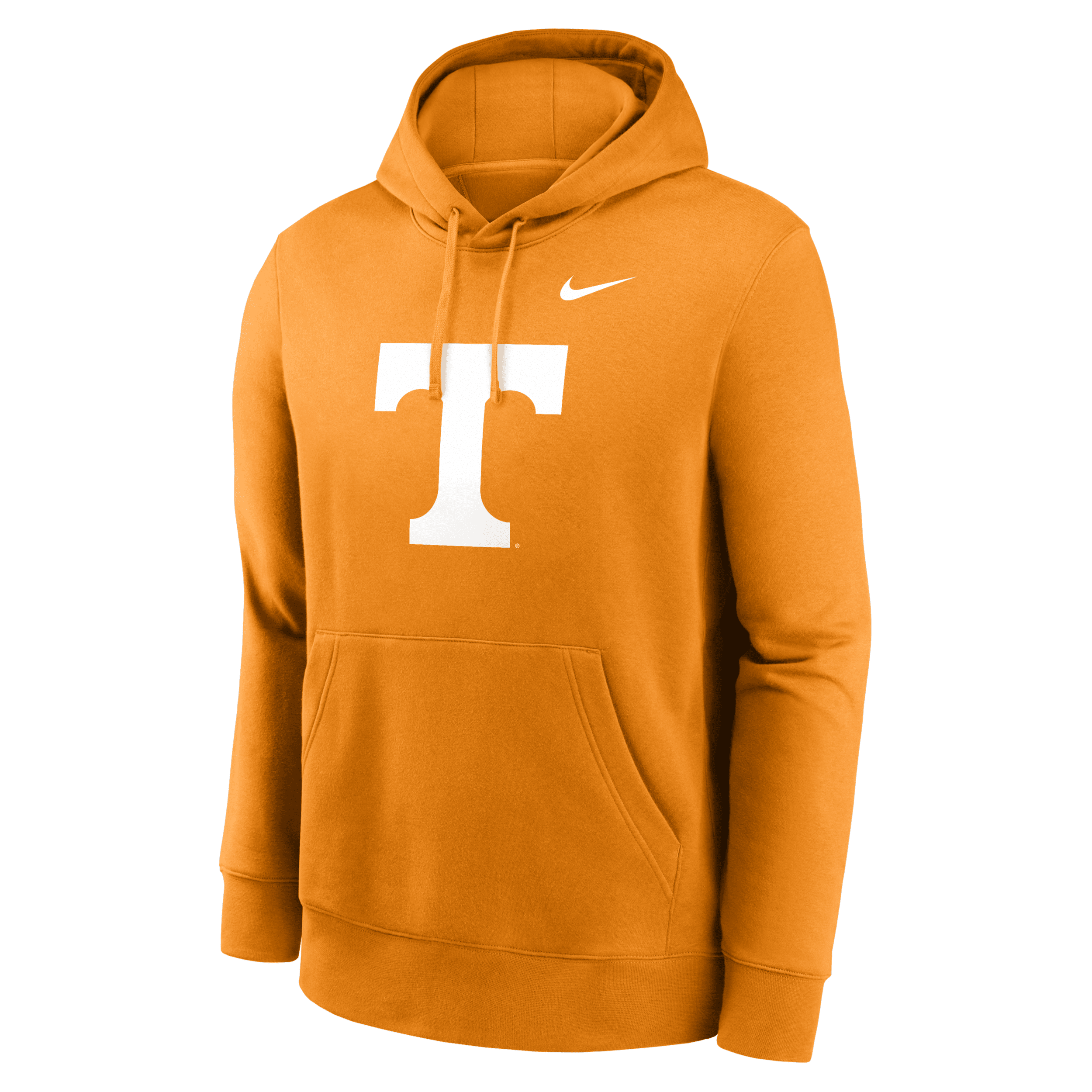 Shop Nike Tennessee Volunteers Primetime Evergreen Club Primary Logo  Men's College Pullover Hoodie In Orange