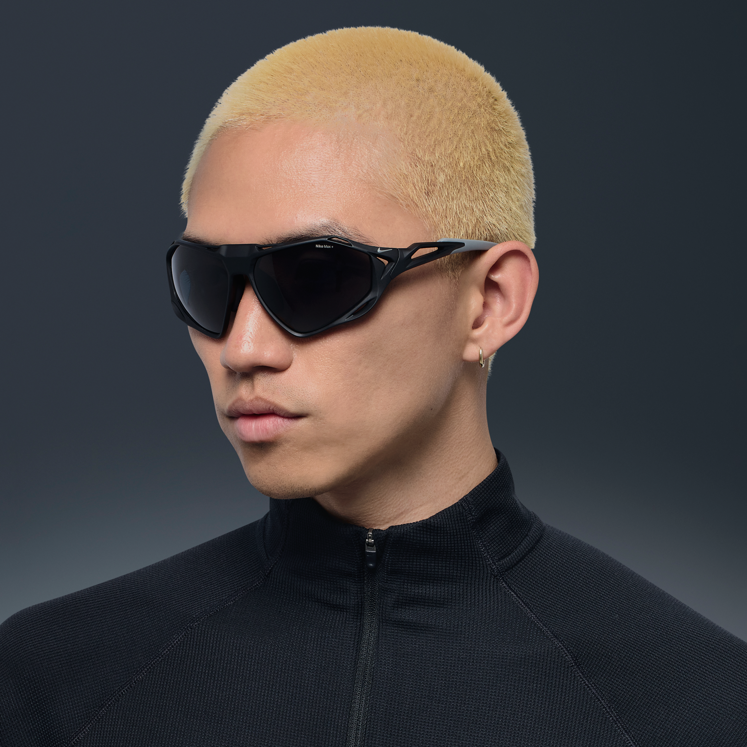 Nike Unisex Zeus Rise Sunglasses In Black
