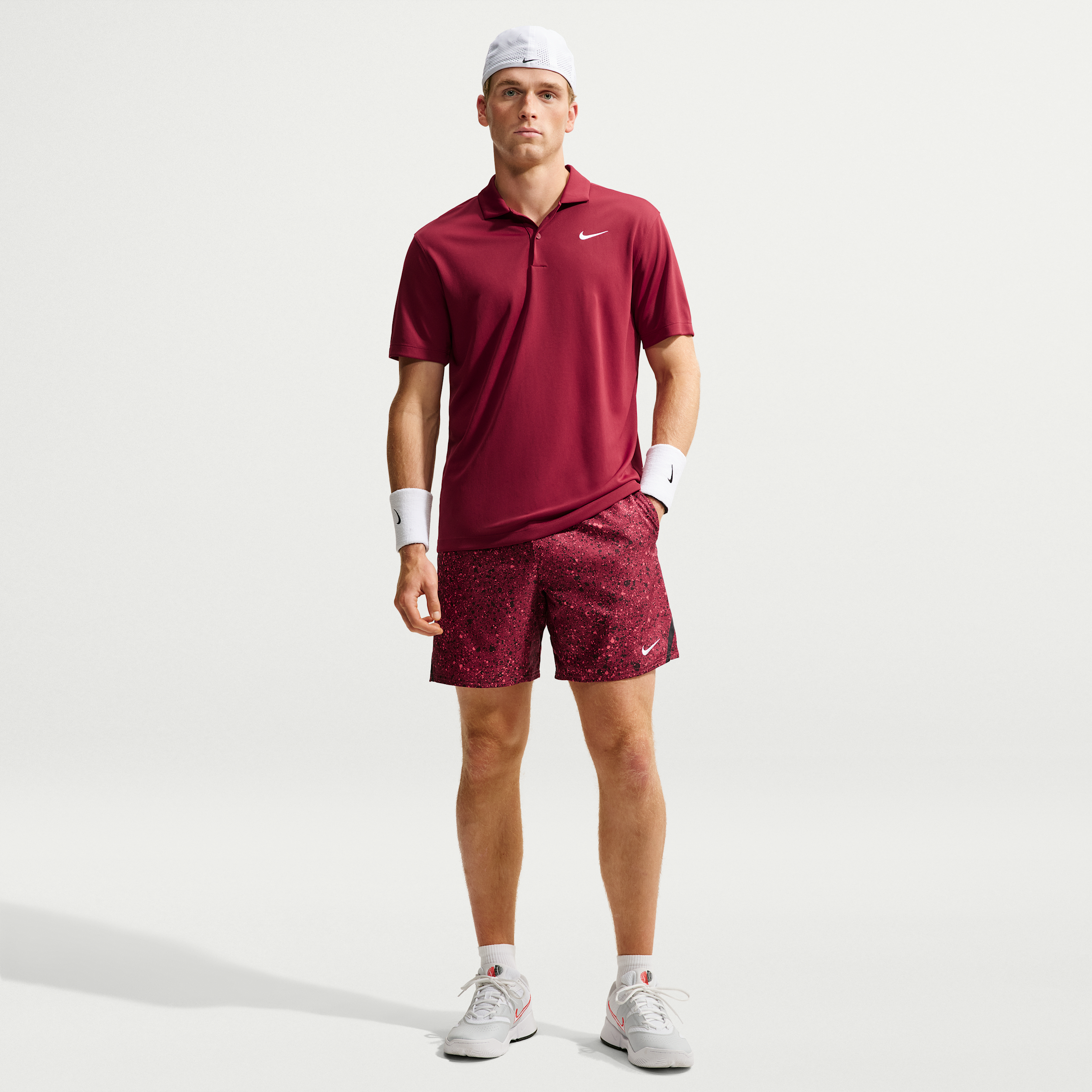 Nike Men's 7” Court Victory Dri-FIT Tennis Short, Medium, Team Red
