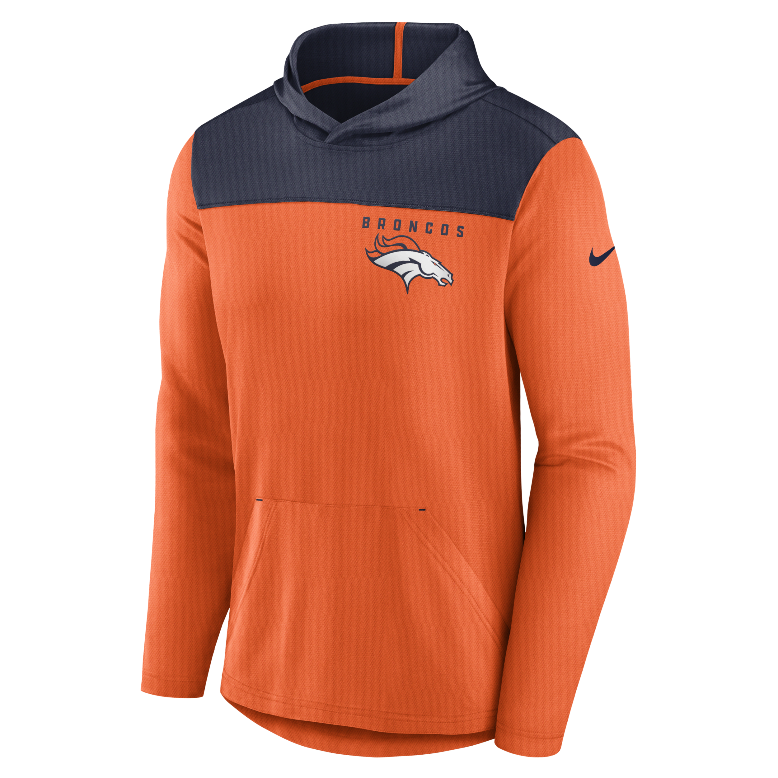 Shop Nike Denver Broncos  Men's Nfl Pullover Hoodie In Orange