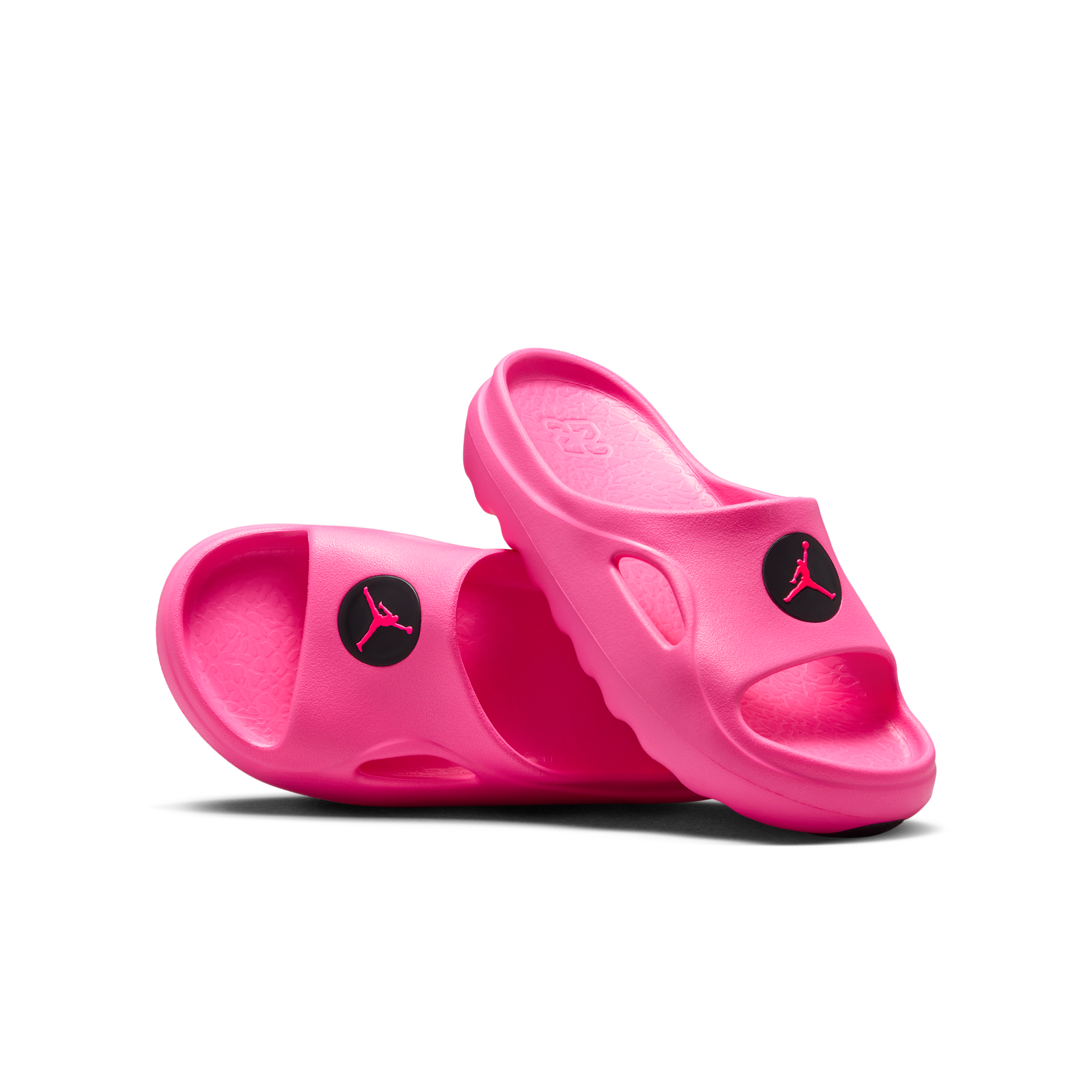 BoysJordanHydripSlide-Boys'GradeSchoolShoesHyperPink/BlackSize05.0