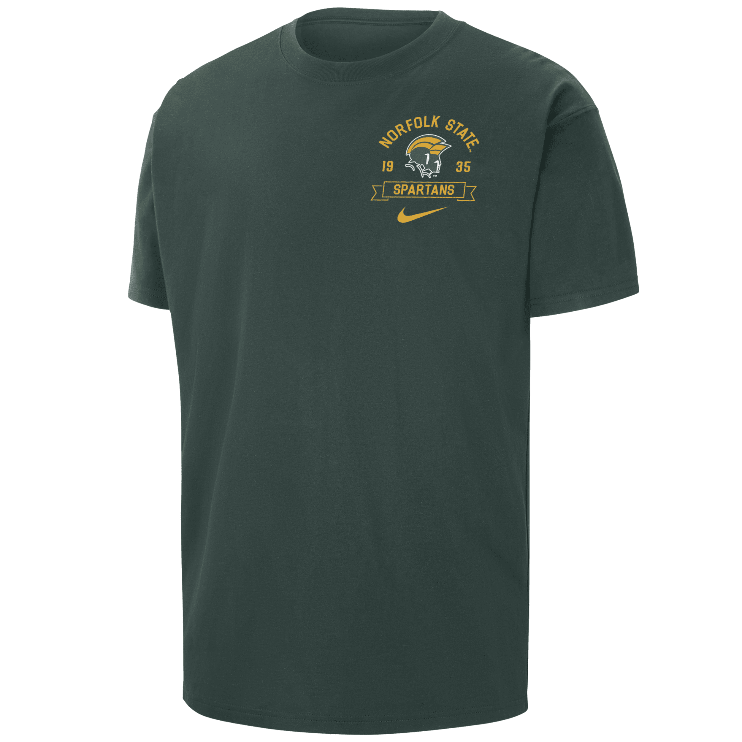 Nike Norfolk State Max90  Men's College T-shirt In Green