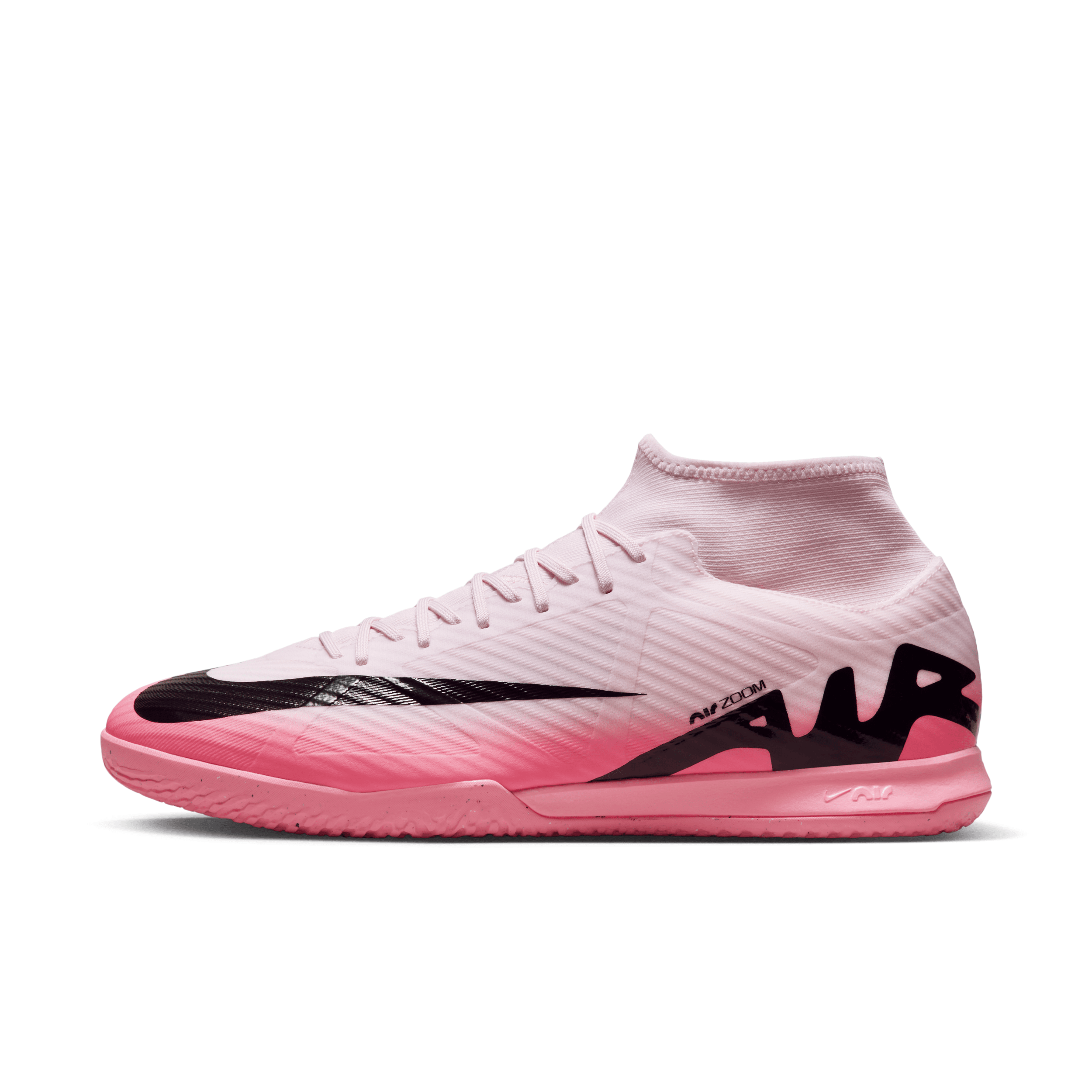 Nike Men's Mercurial Superfly 9 Academy Indoor/court High-top Soccer Shoes In Pink
