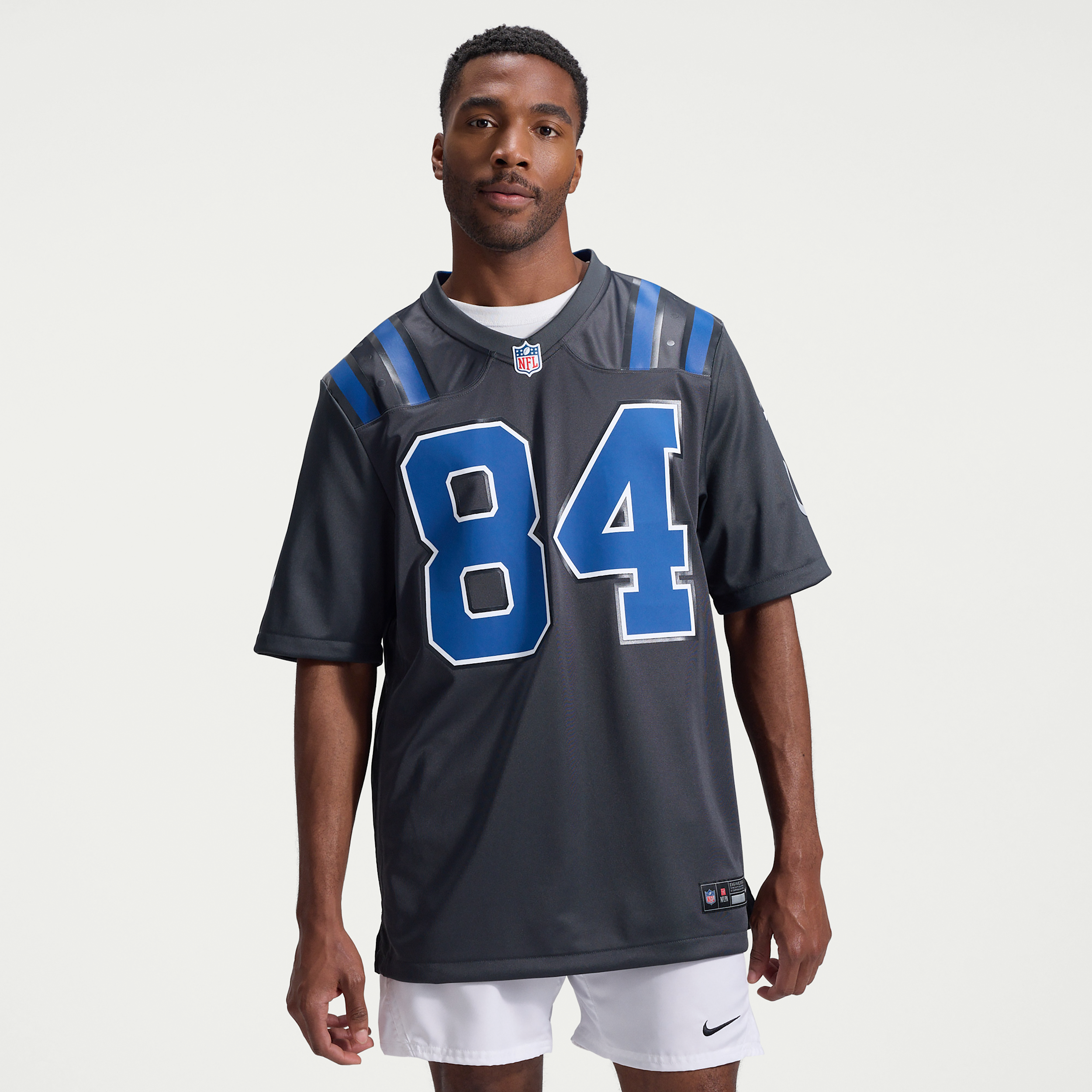 Tyler Warren Indianapolis Colts Rivalries Collection Nike Men's NFL Game Jersey in Grey | 67NM0JFN98F-ZQK