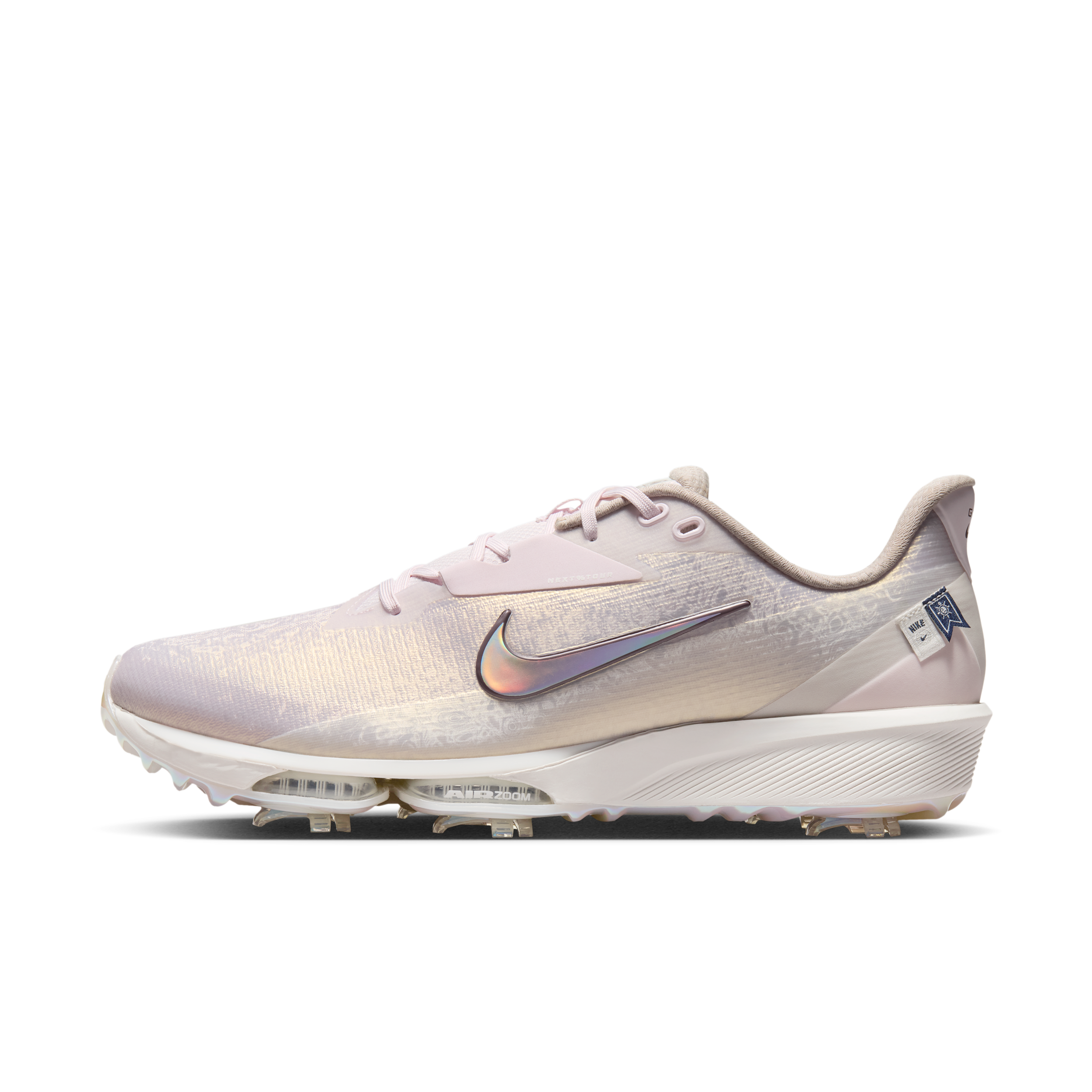 Nike Men's NEXT% TOUR 3 Golf Shoes in Pink | IH0842-600