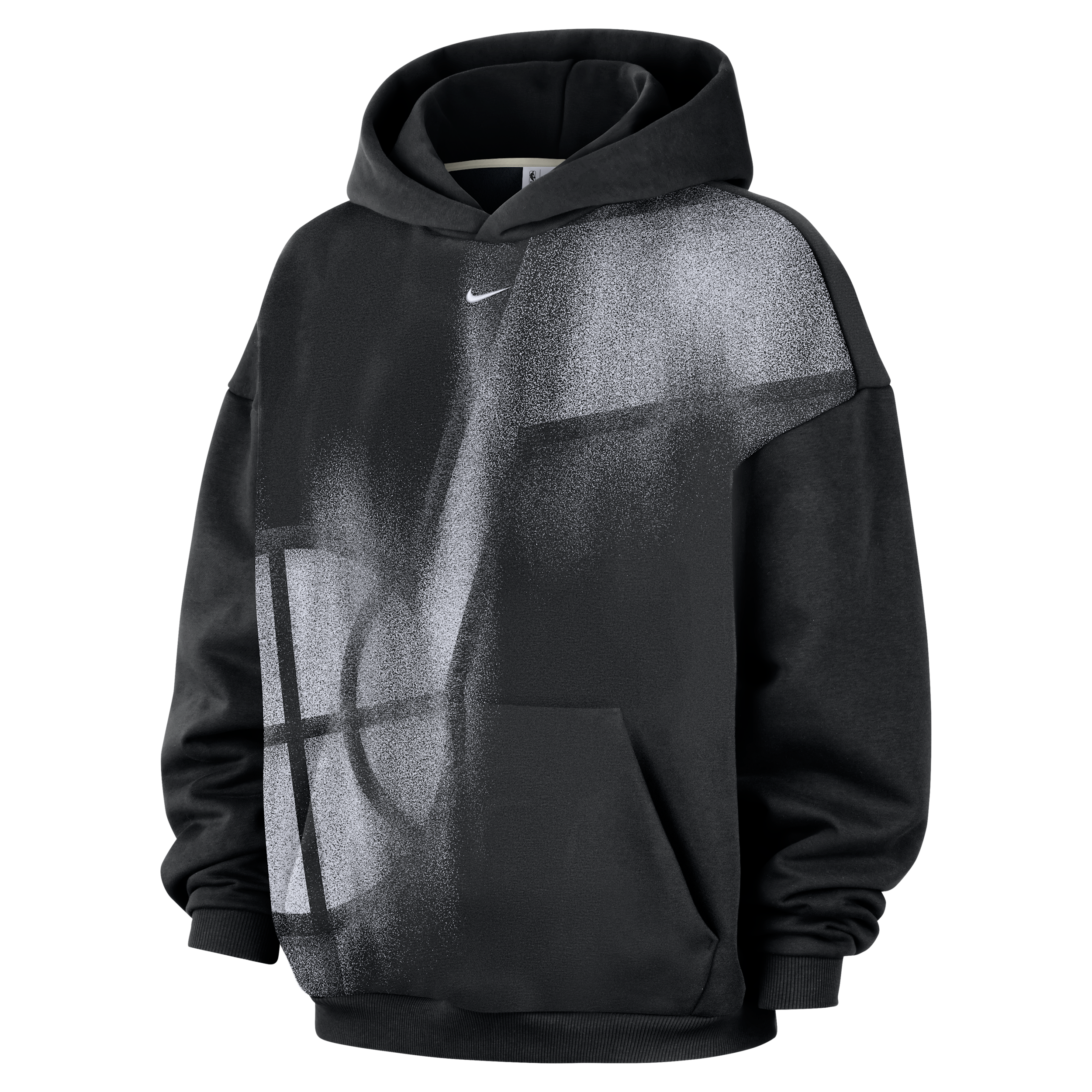 Nike Adult Utah Jazz Worn With Obsession Standard Issue Therma Fleece Icon Hoodie, Men's, Large, Black