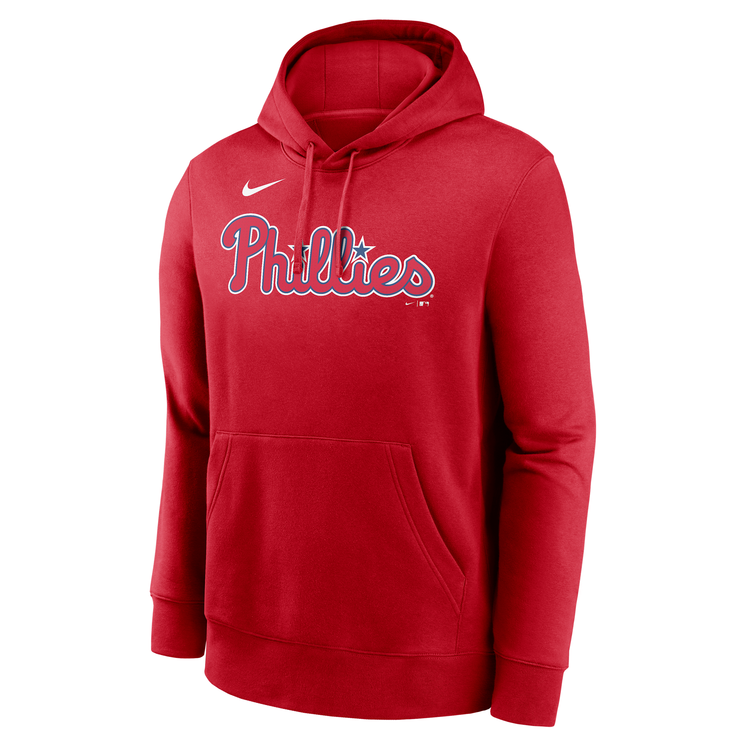 Nike Men's Bryce Harper Red Philadelphia Phillies Player Name Number Club Pullover Hoodie - Red