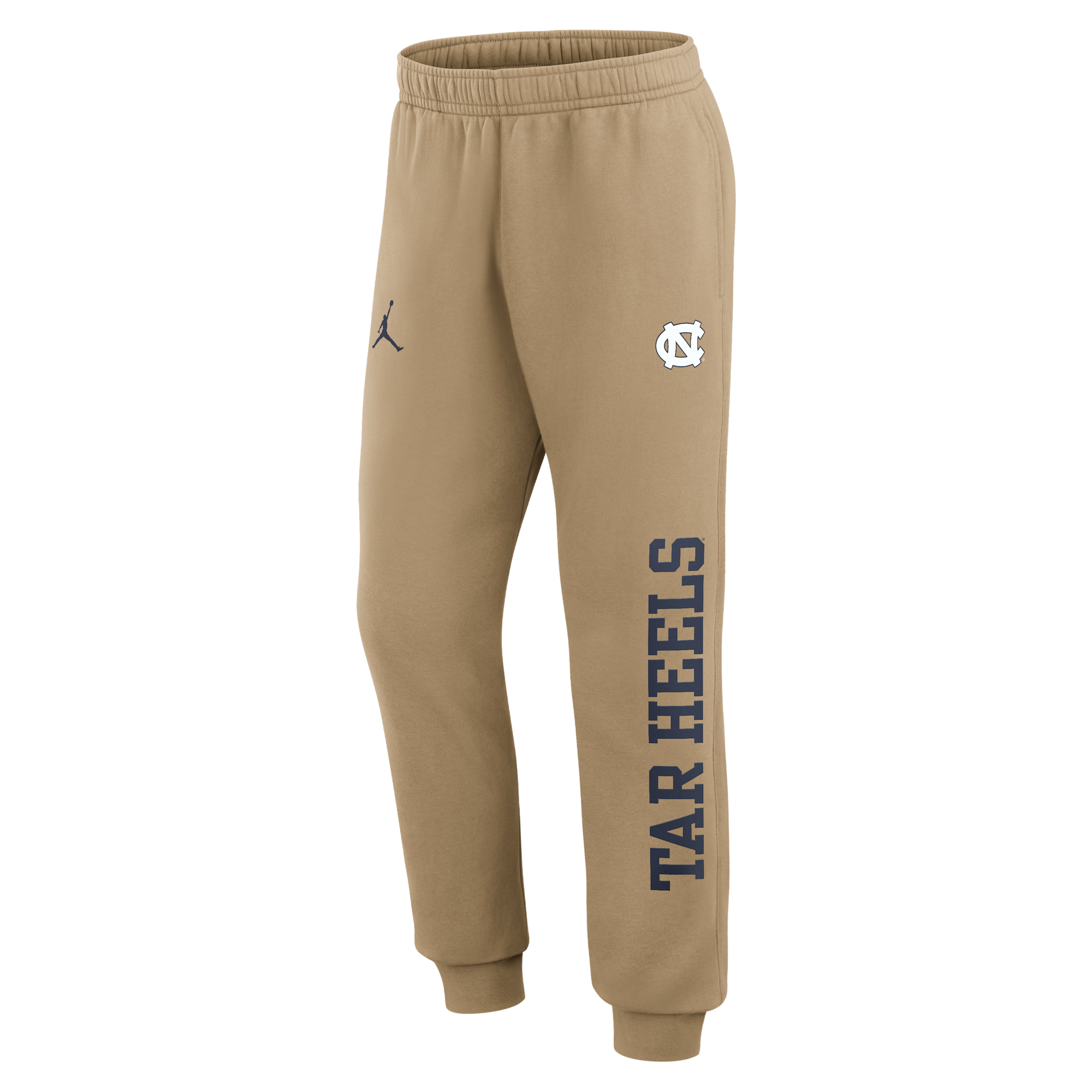 Men's North Carolina Primetime Club Jordan Brand College Jogger Pants in Brown | 0JSU2FENCN-YUW