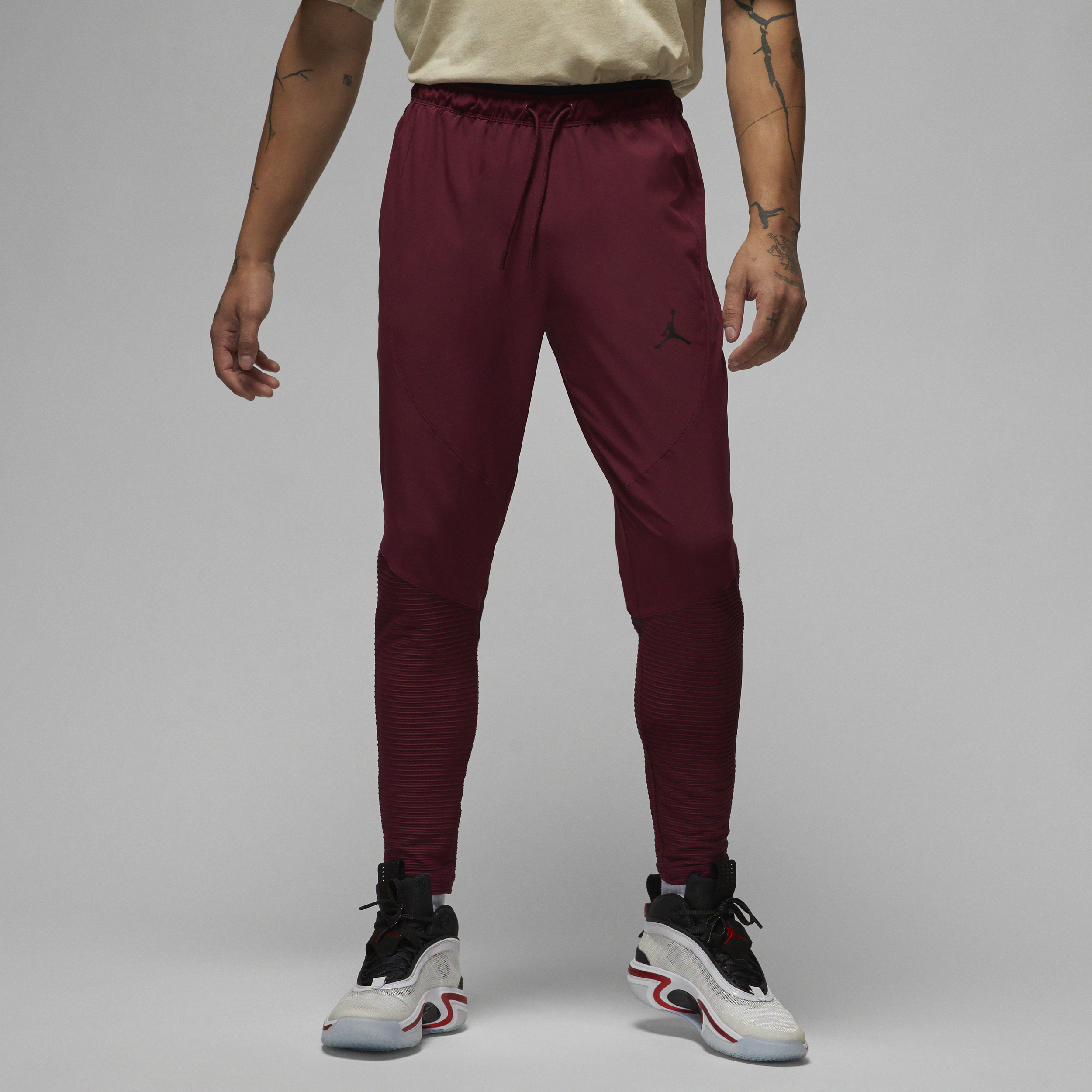 Jordan Men's  Dri-fit Sport Woven Pants In Red