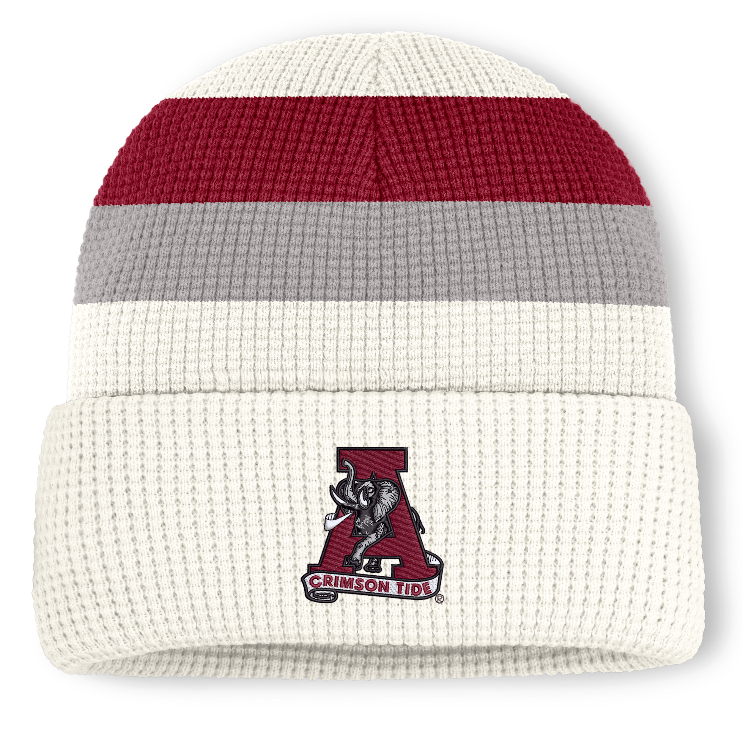 Nike Men's and Women's White Alabama Crimson Tide Legacy Letter Cuffed Knit Hat - White