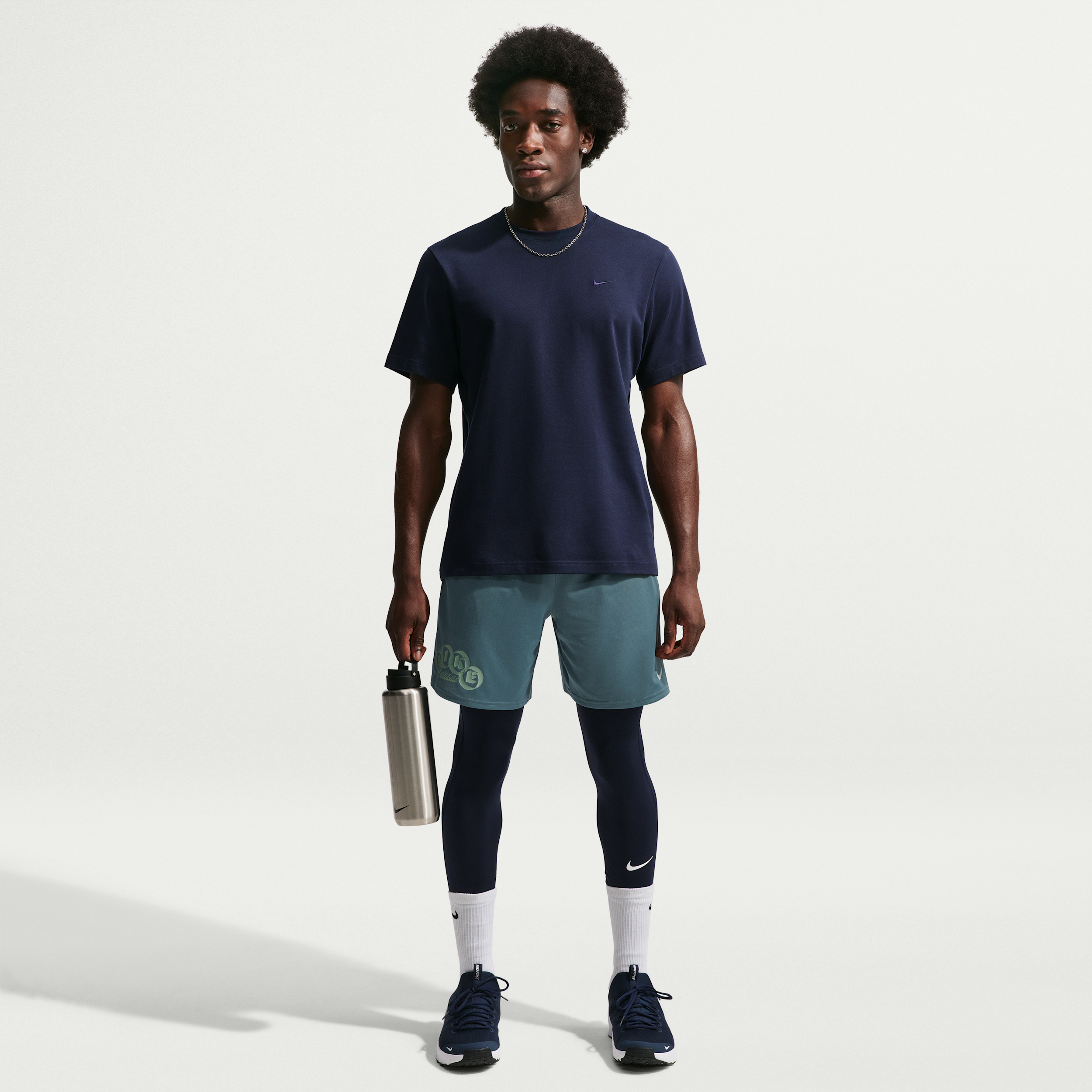 Nike Men's Flex Dri-FIT 7" Training Shorts in Grey | IF2789-382