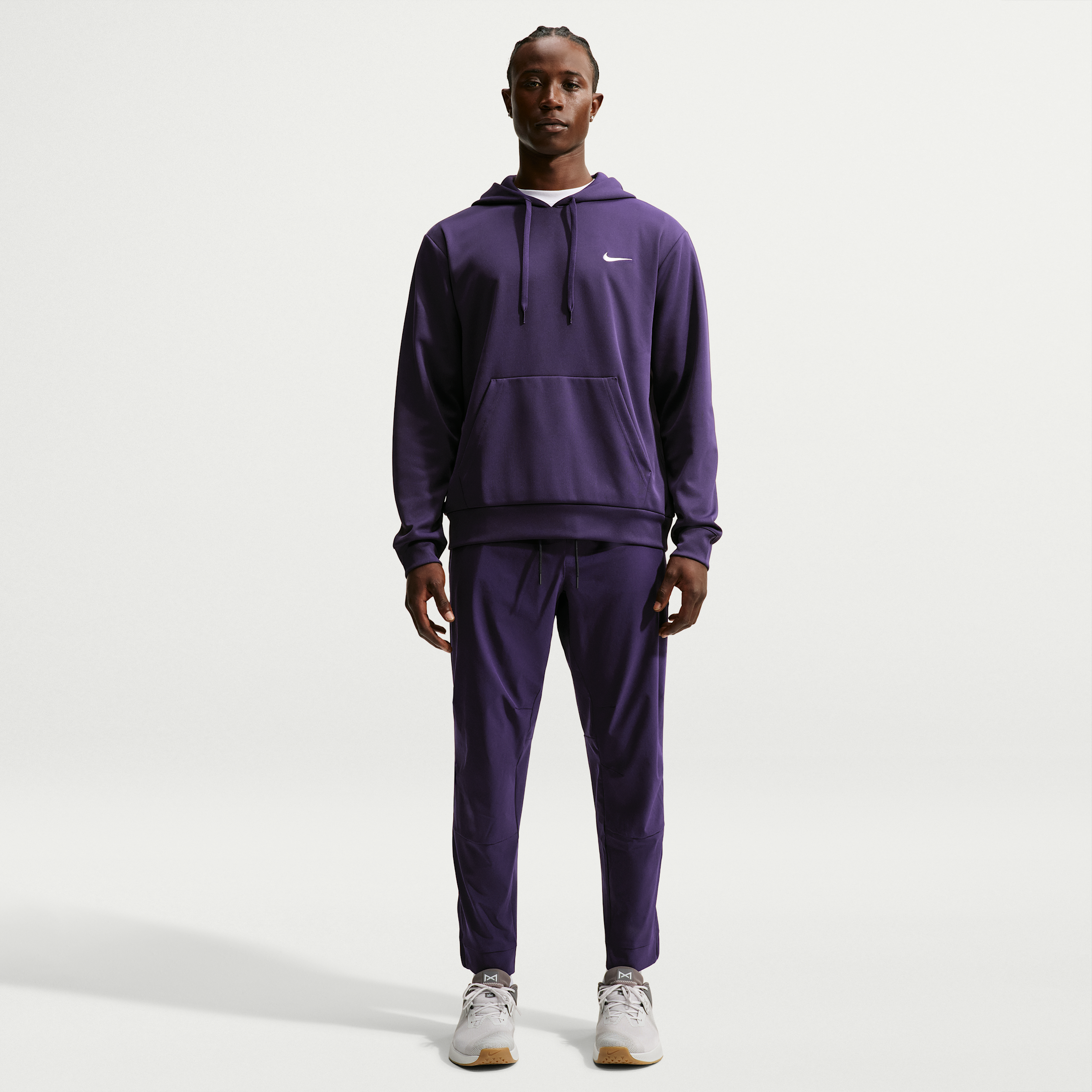 Nike Men's Unlimited Dri-FIT Zippered Cuff Versatile Pants in Purple | FB7548-525