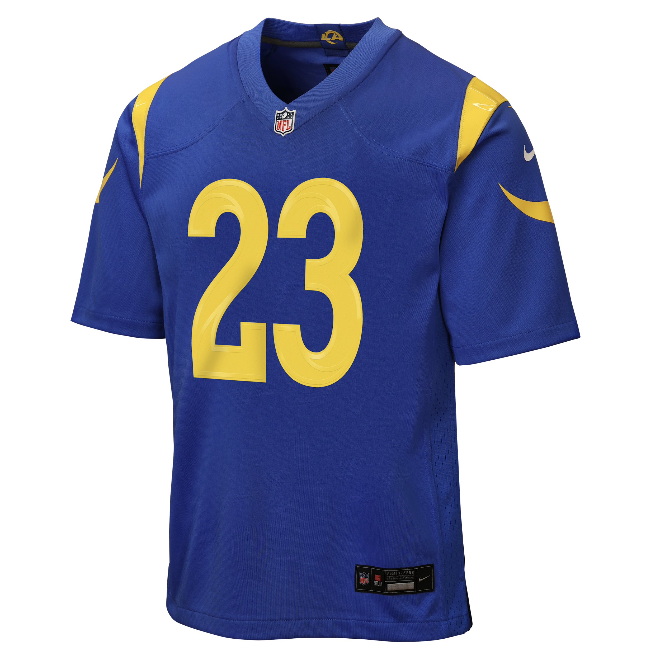 Nike Kyren Williams Los Angeles Rams Big Kids' Game Jersey in Blue | Z1B7N1P9RAMWK-002