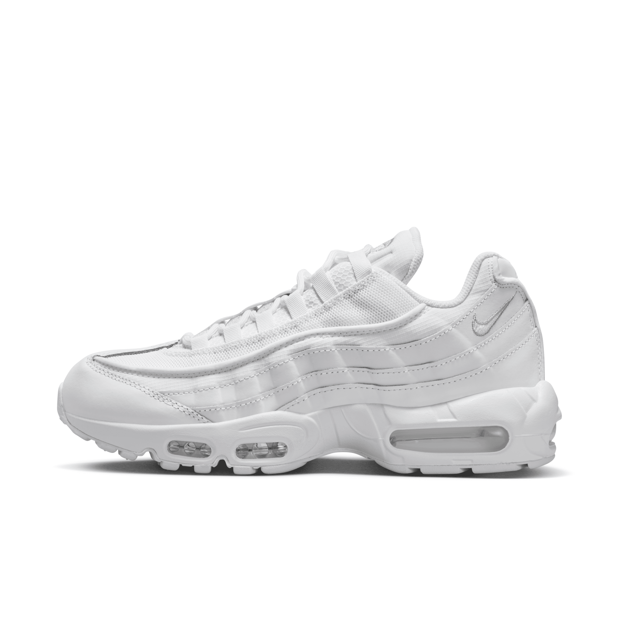 Nike Men's Air Max 95 Essential Shoes in White, Size: 6.5 | CT1268-100