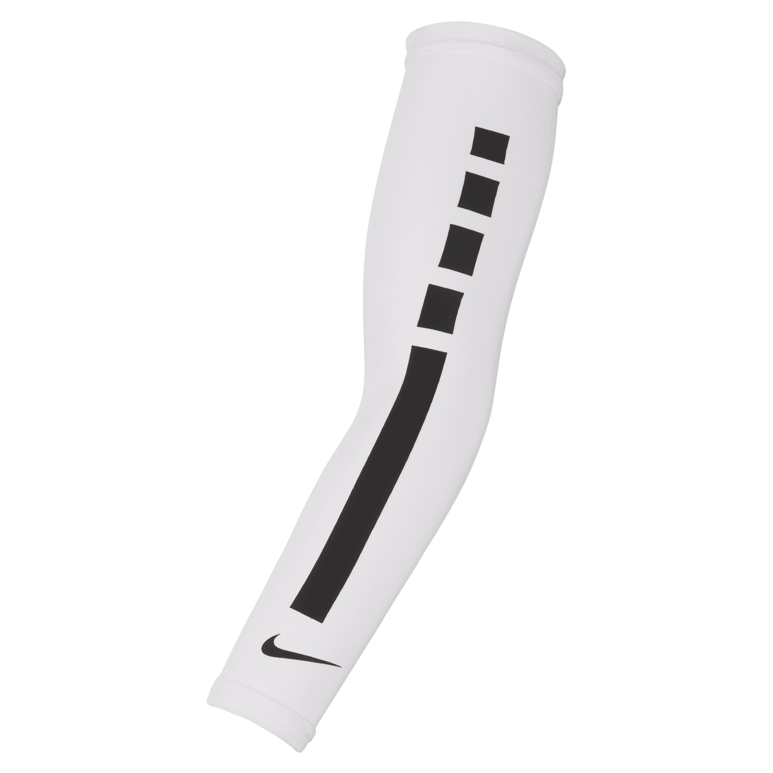 Nike Pro Elite 2.0 Big Kids' Dri-FIT Basketball Sleeves in White | N0002064-127
