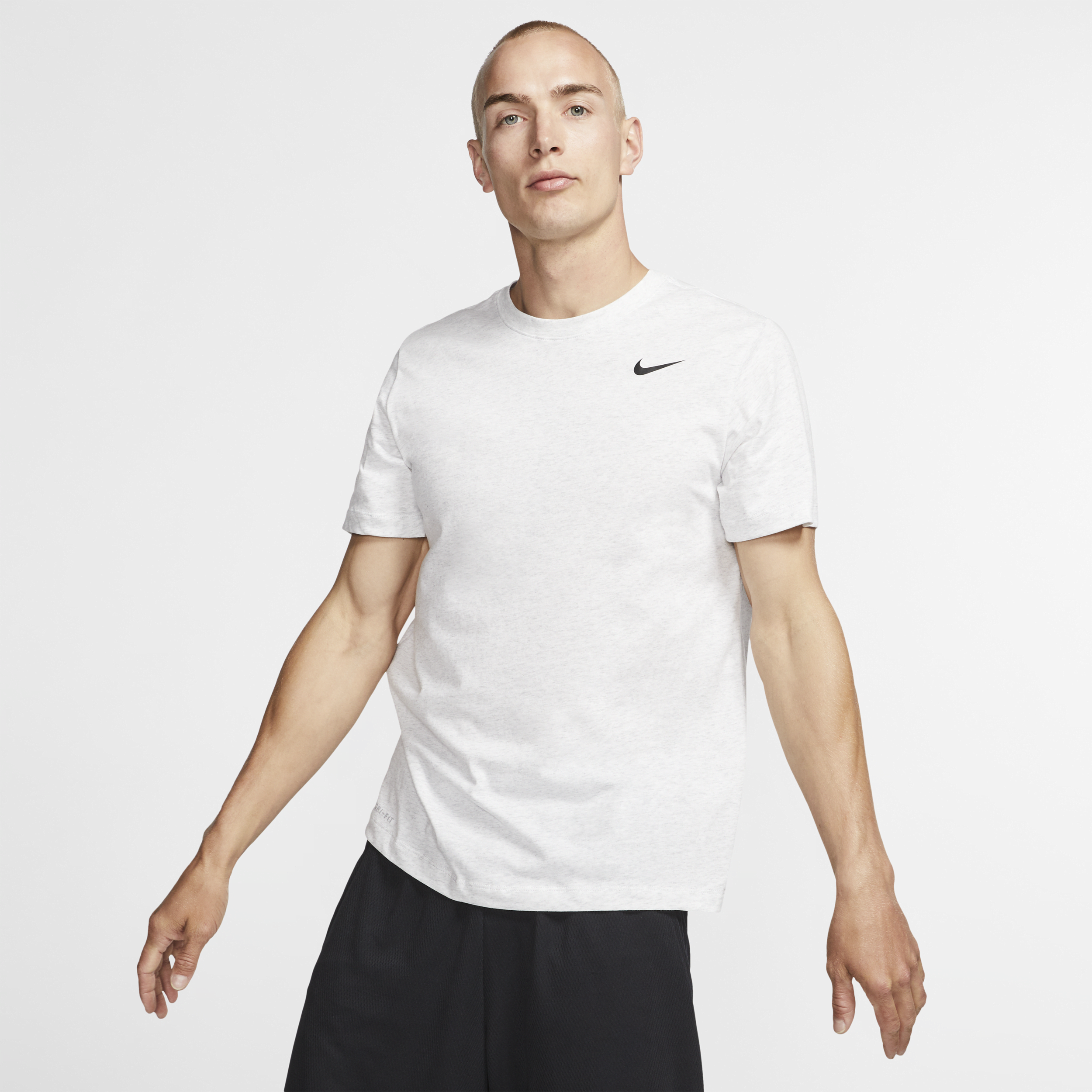 Nike Men's Dri-FIT Fitness T-Shirt in Grey, Size: 4XL | AR6029-051