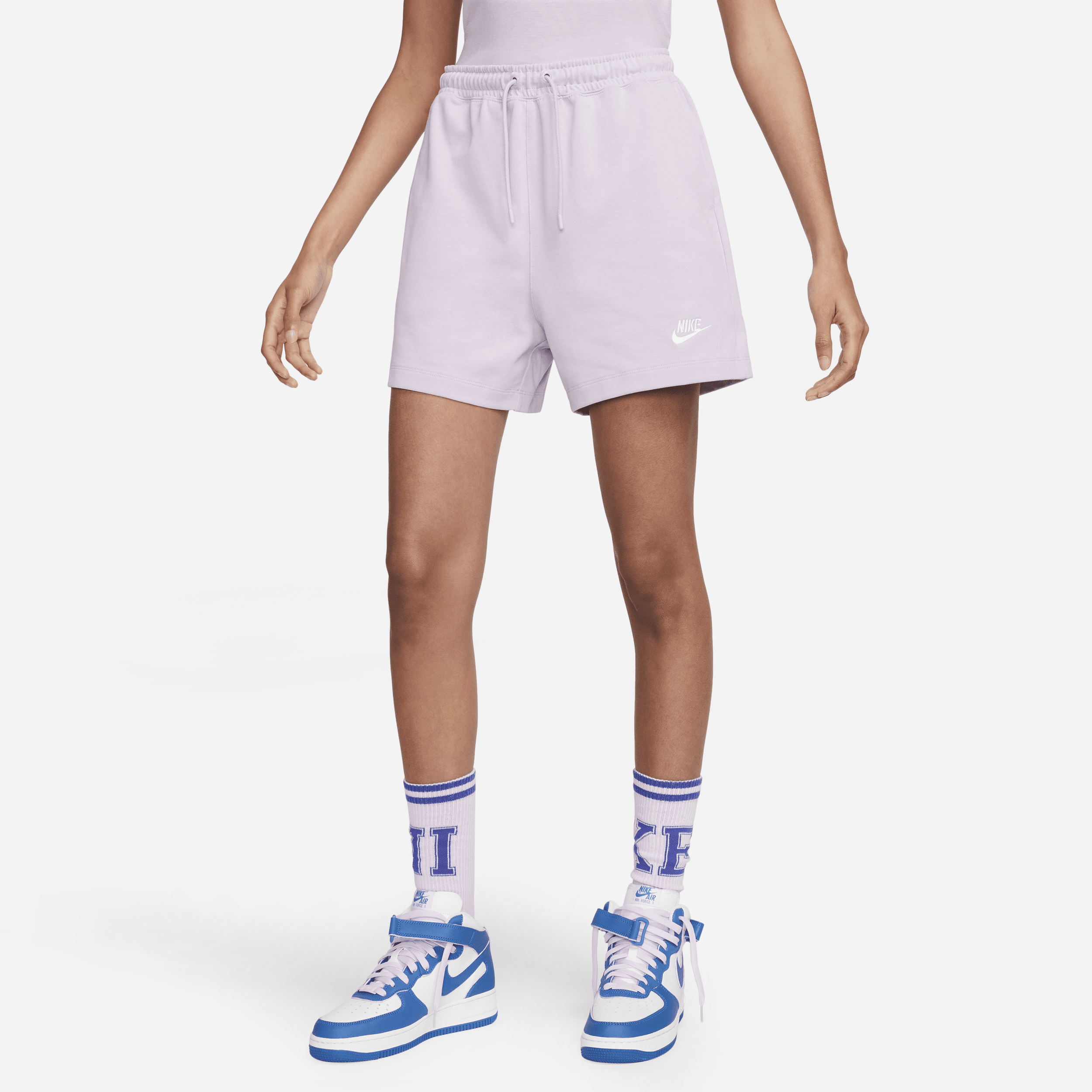 Nike Women s Sportswear Jersey Shorts In Purple ModeSens