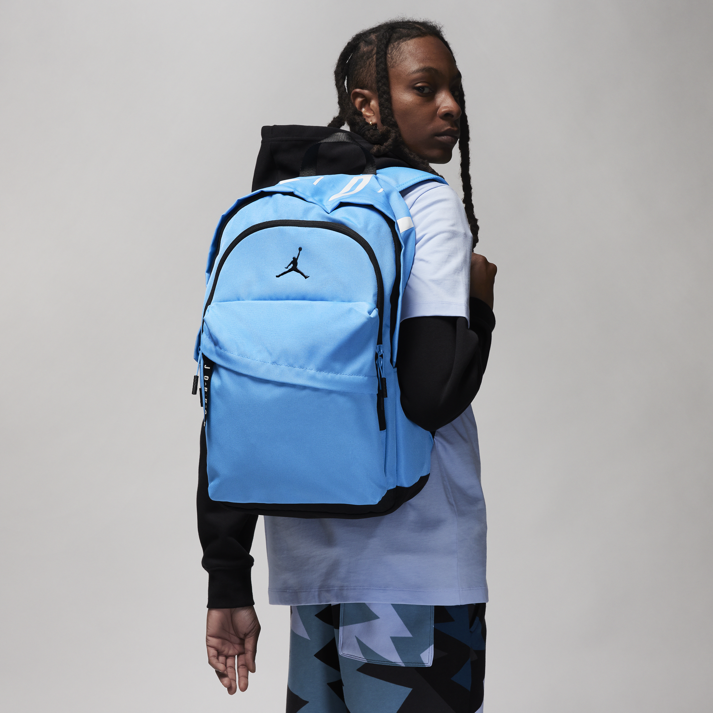 Jordan on sale blue backpack