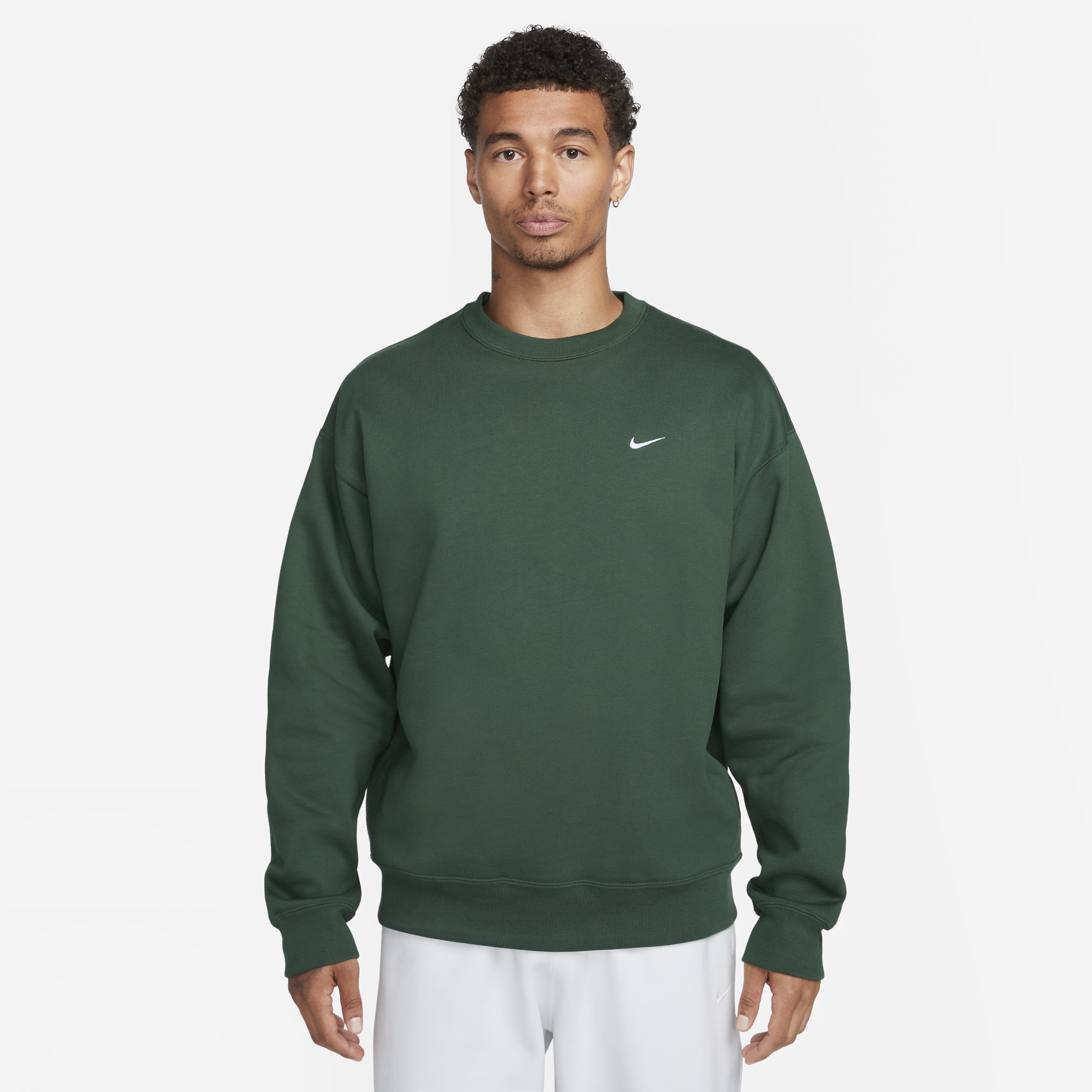 Dark green 2025 nike crewneck sweatshirt