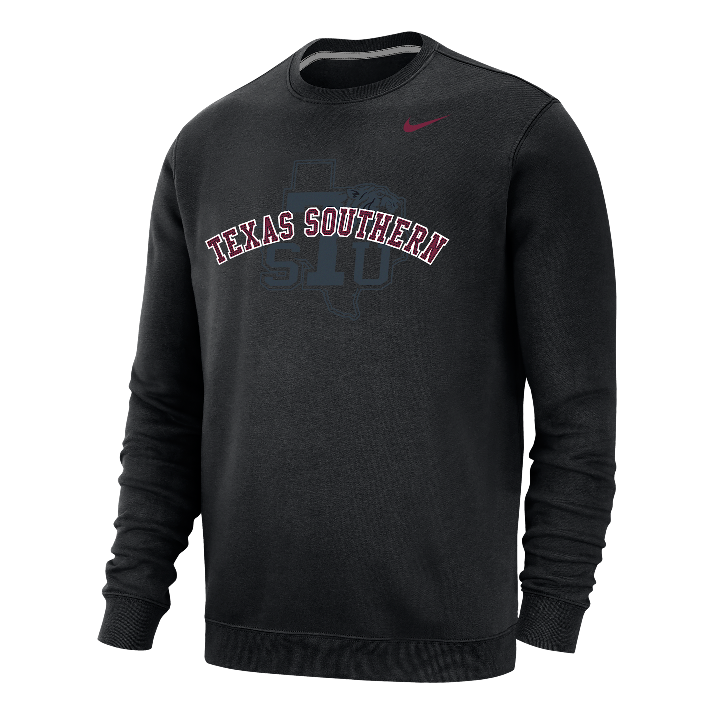 Nike Men's College Club Fleece (texas Southern) Sweatshirt In