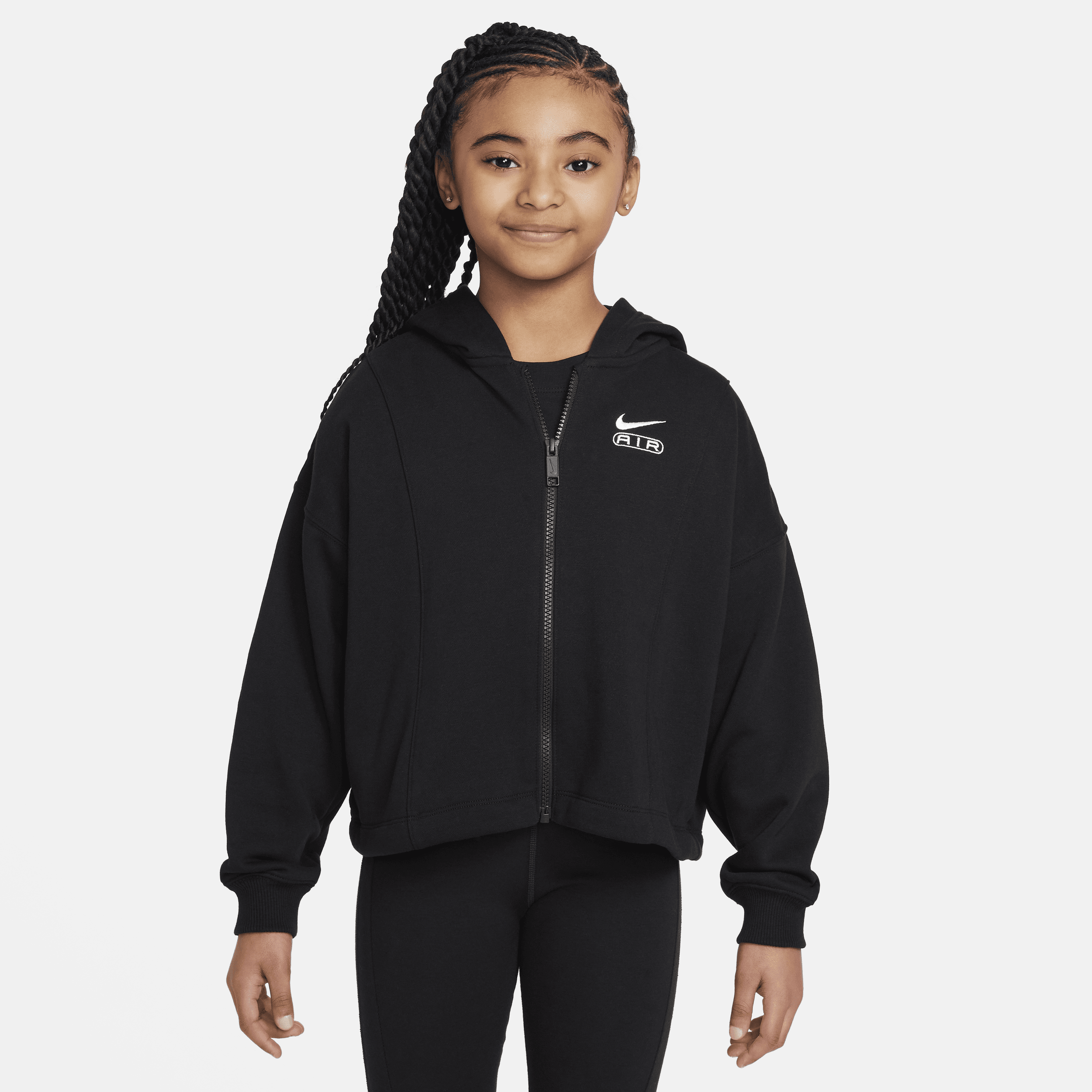 ladies black nike hoodie