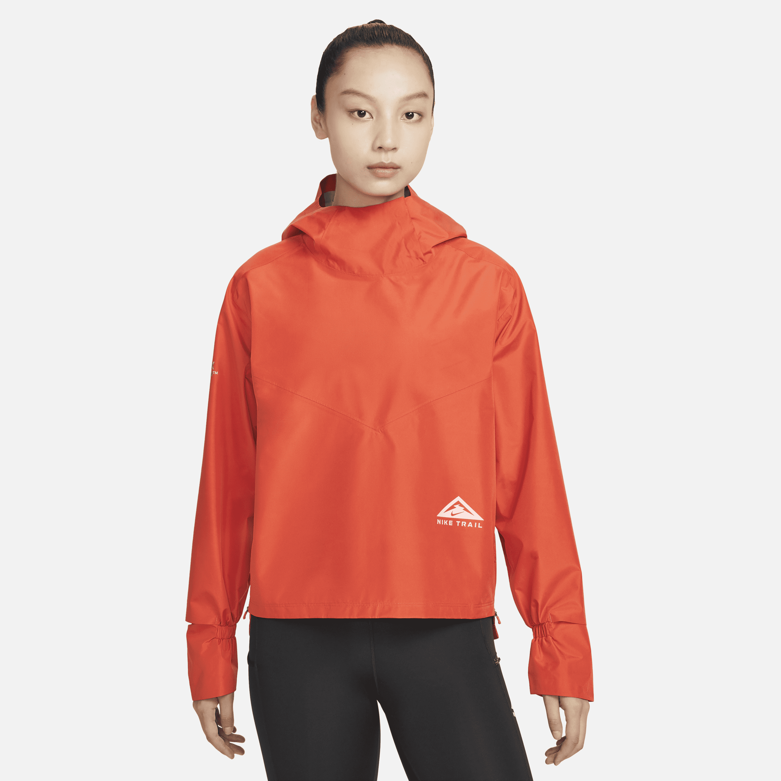 Nike Women s Gore tex Infiniuma Trail Running Jacket In Orange ModeSens