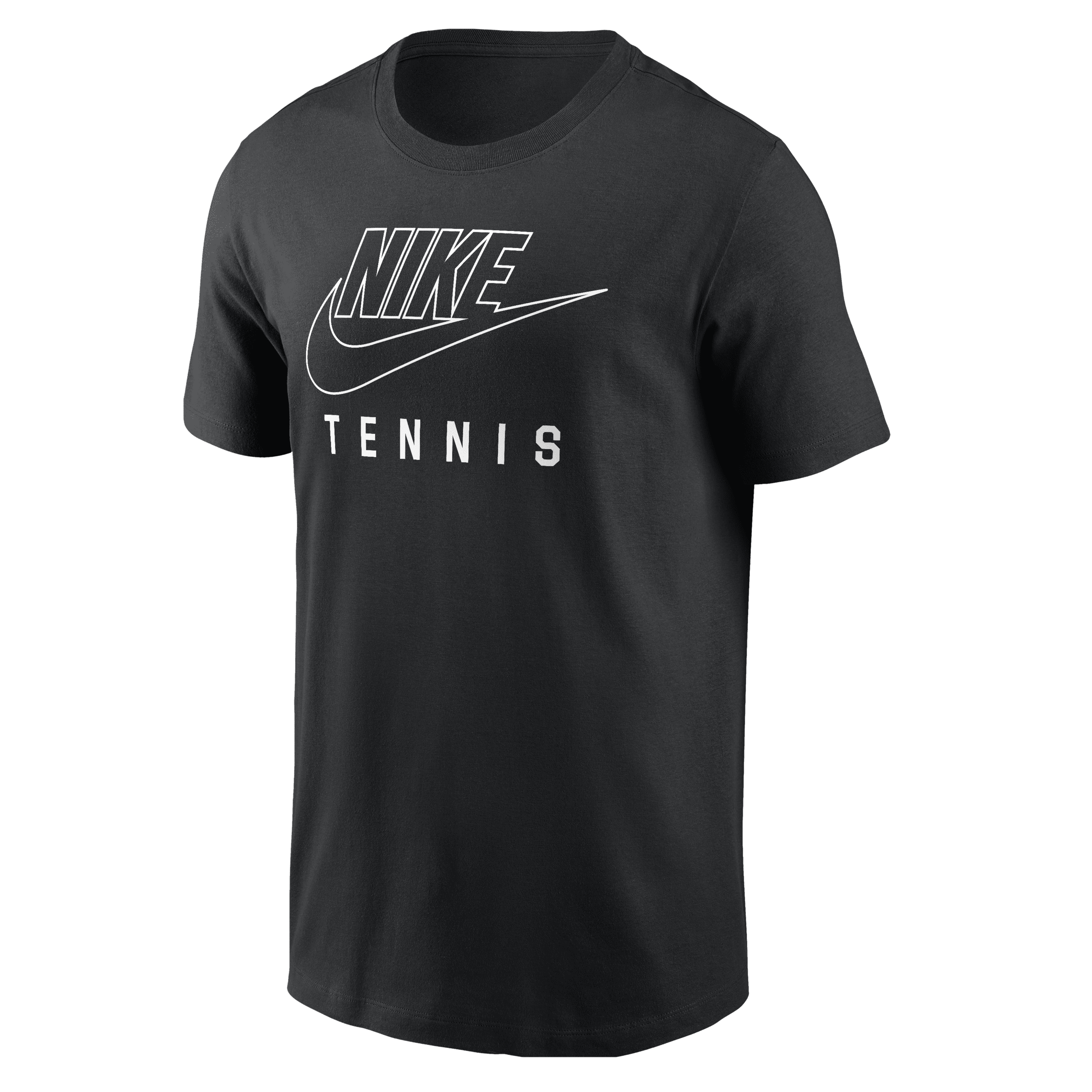 Nike Men's Swoosh Tennis T-shirt In Black | ModeSens