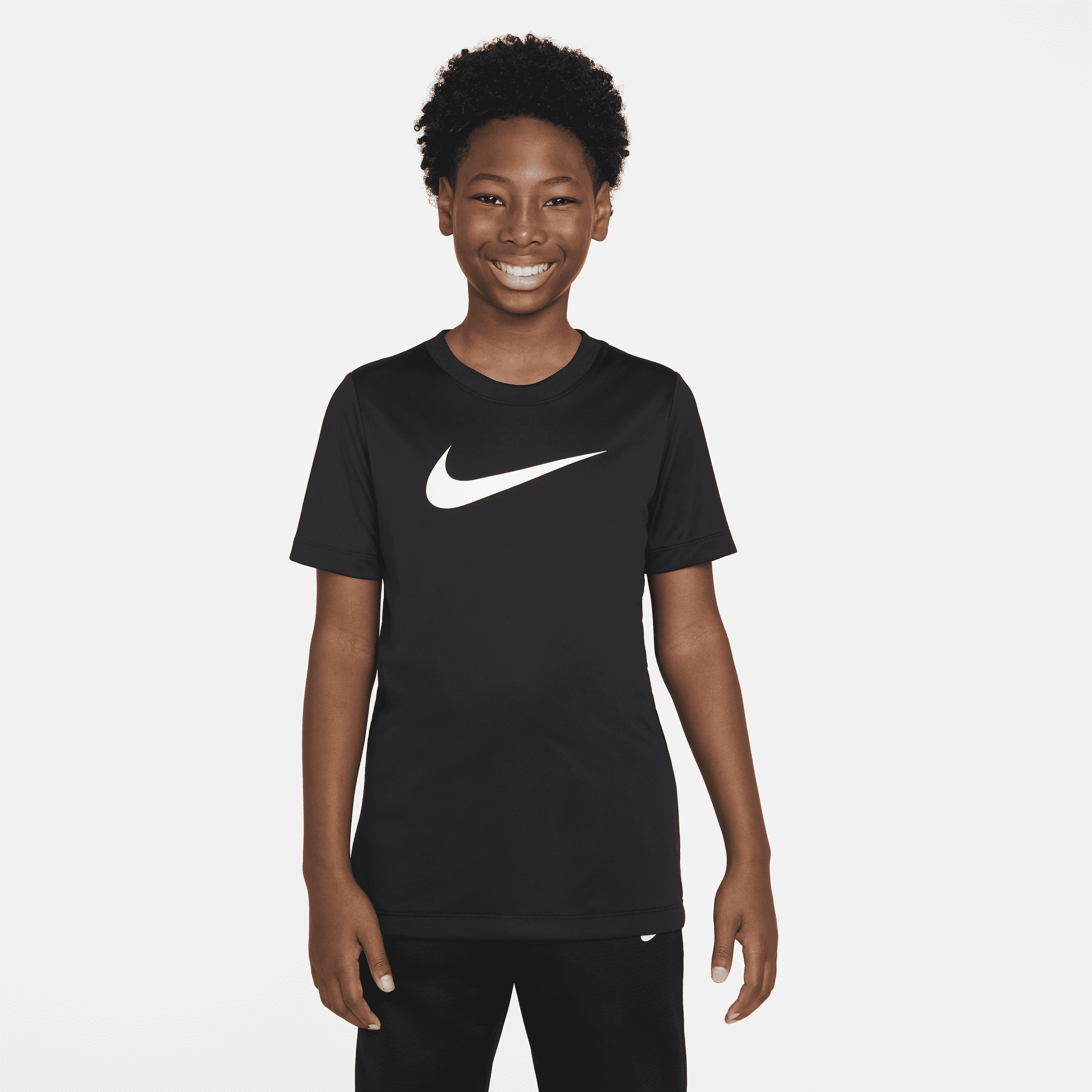 Grey nike t shirt 2024 junior