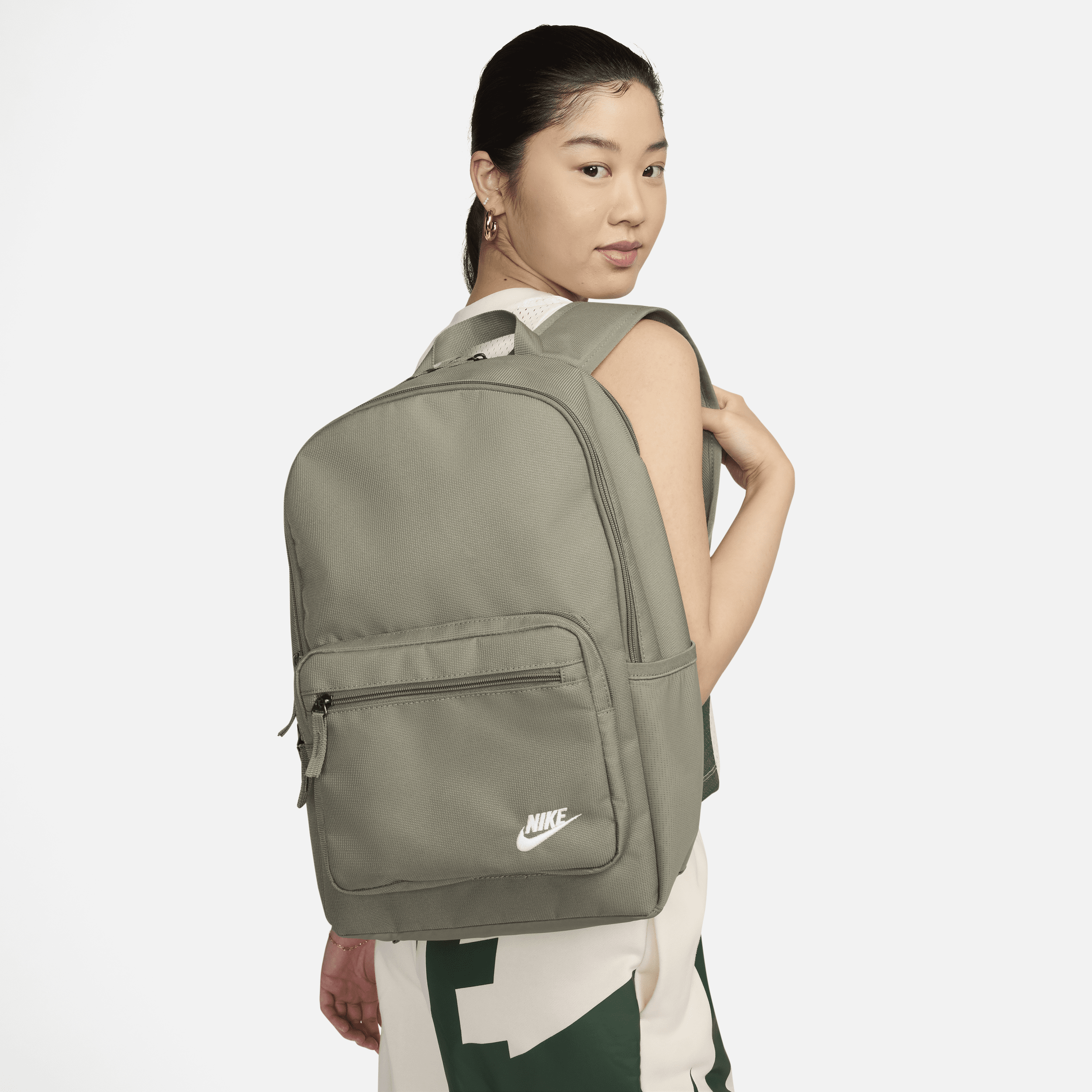 Nike Unisex Heritage Eugene Backpack 23l In Green ModeSens