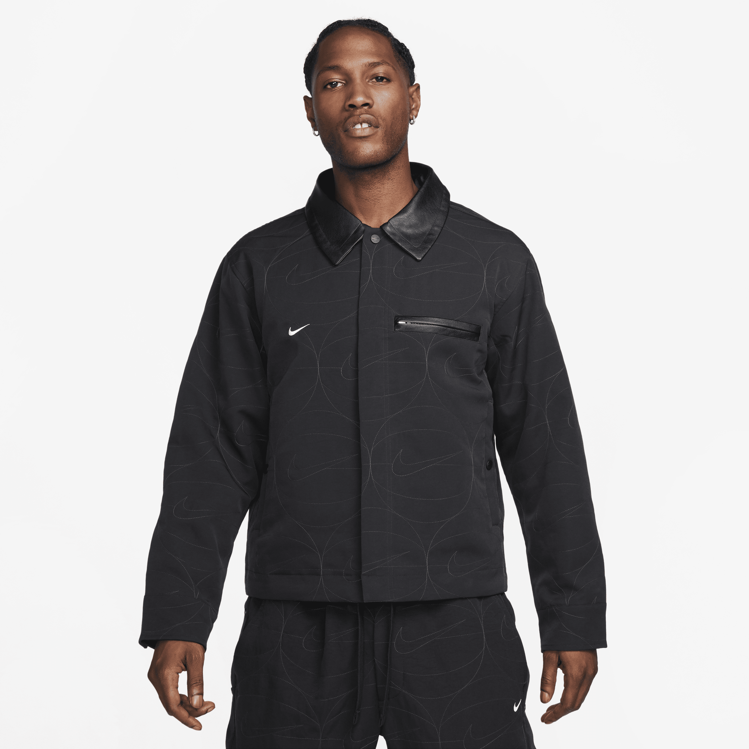 Nike Men's Woven Basketball Jacket In Black | ModeSens