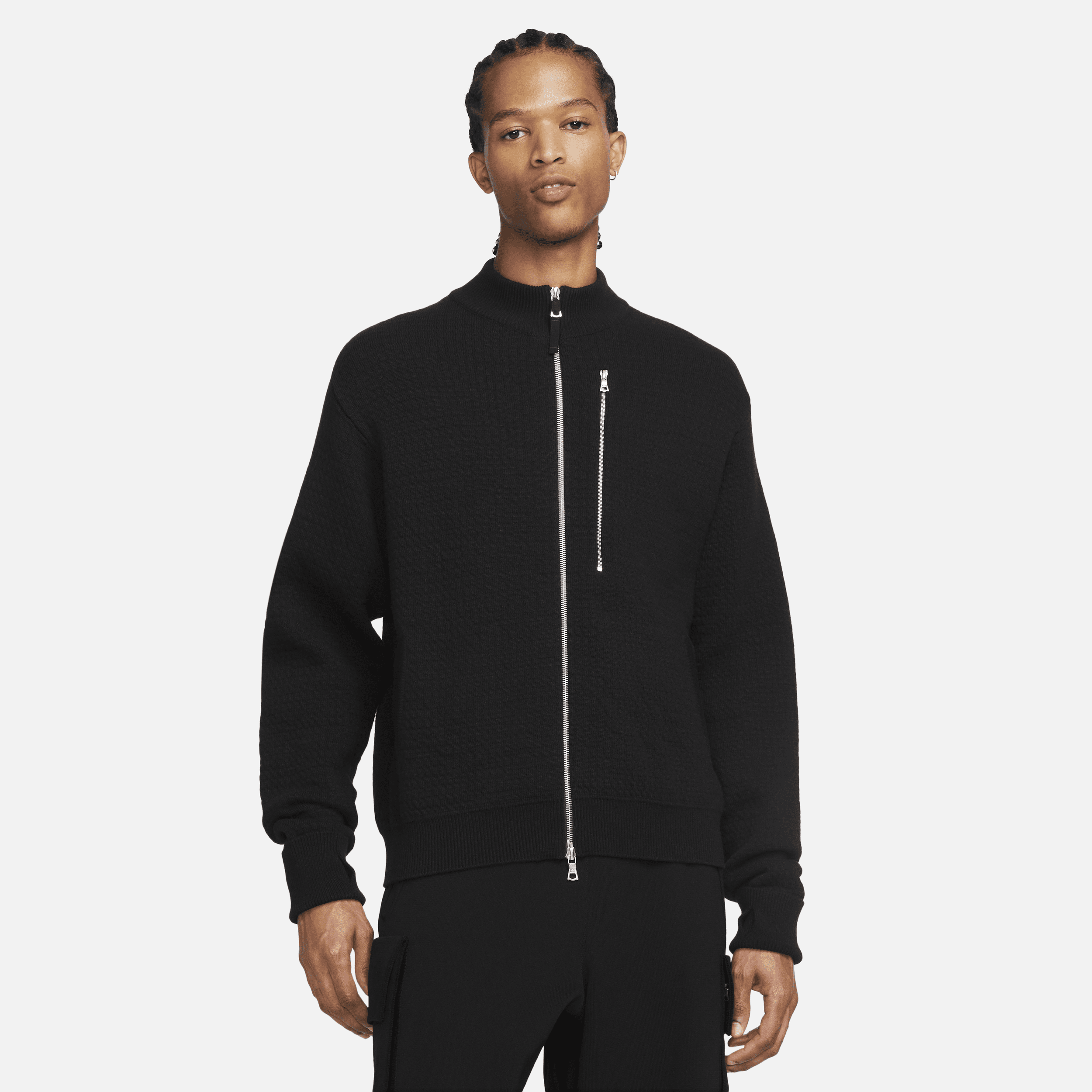 半額ストア Wool Full-zip Esc Men's Nike Sweater ModeSens | Black In ジャケット・アウター