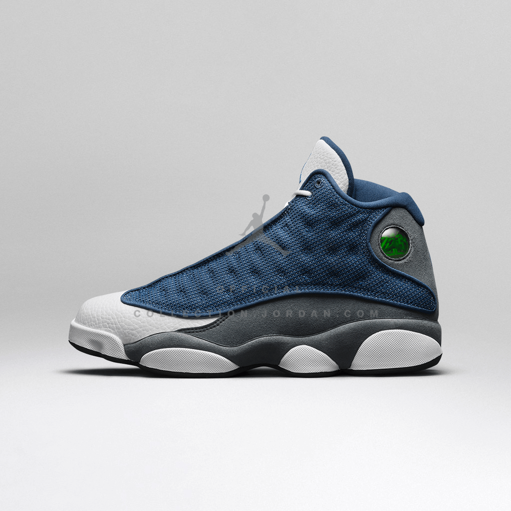 air jordan 13 retro navy university blue marine bleu carolina