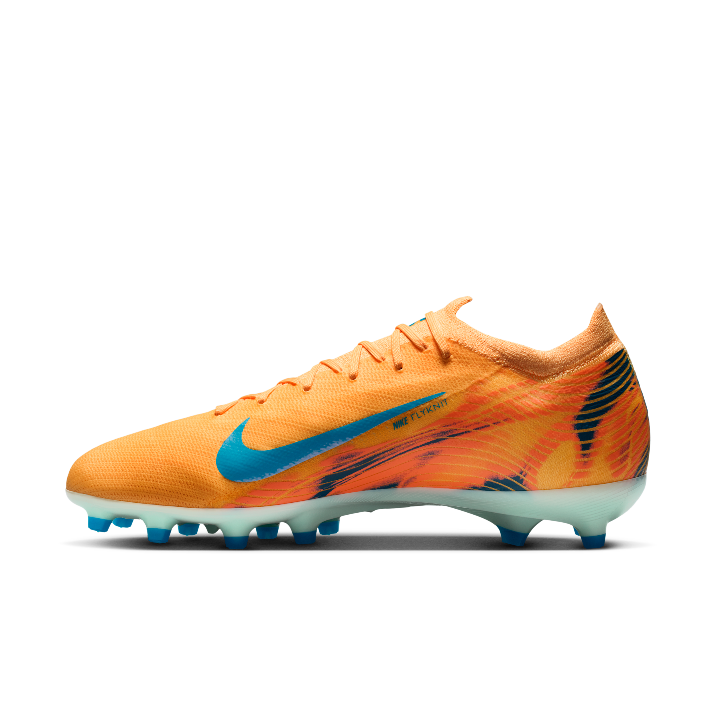 Thumbnail - Nike Mercurial Vapor 16 Pro "Kylian Mbappé" AG-Pro Low-Top-Fußballschuh - Orange