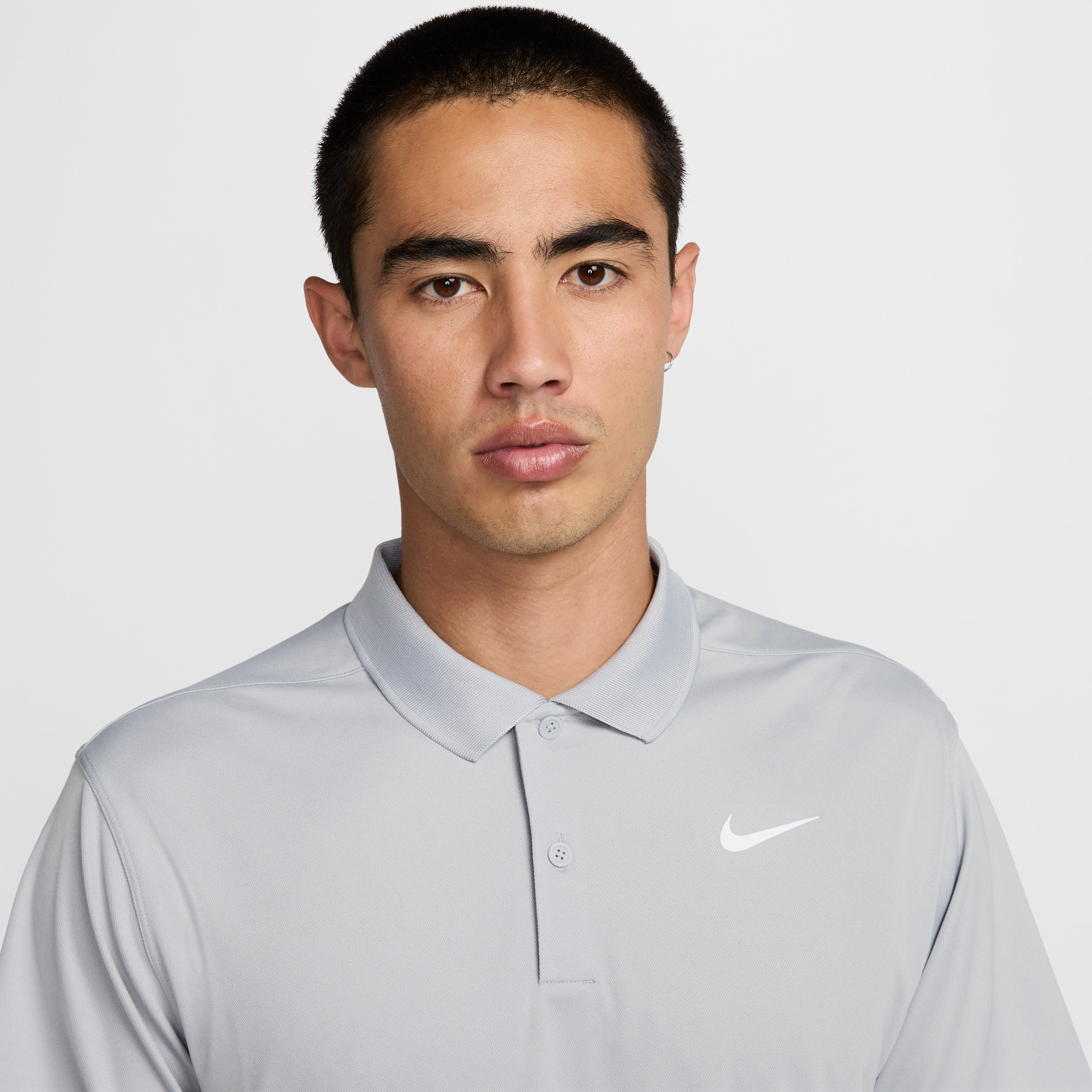 Polo de golf Nike Dri-FIT Victory pour Homme - Gris