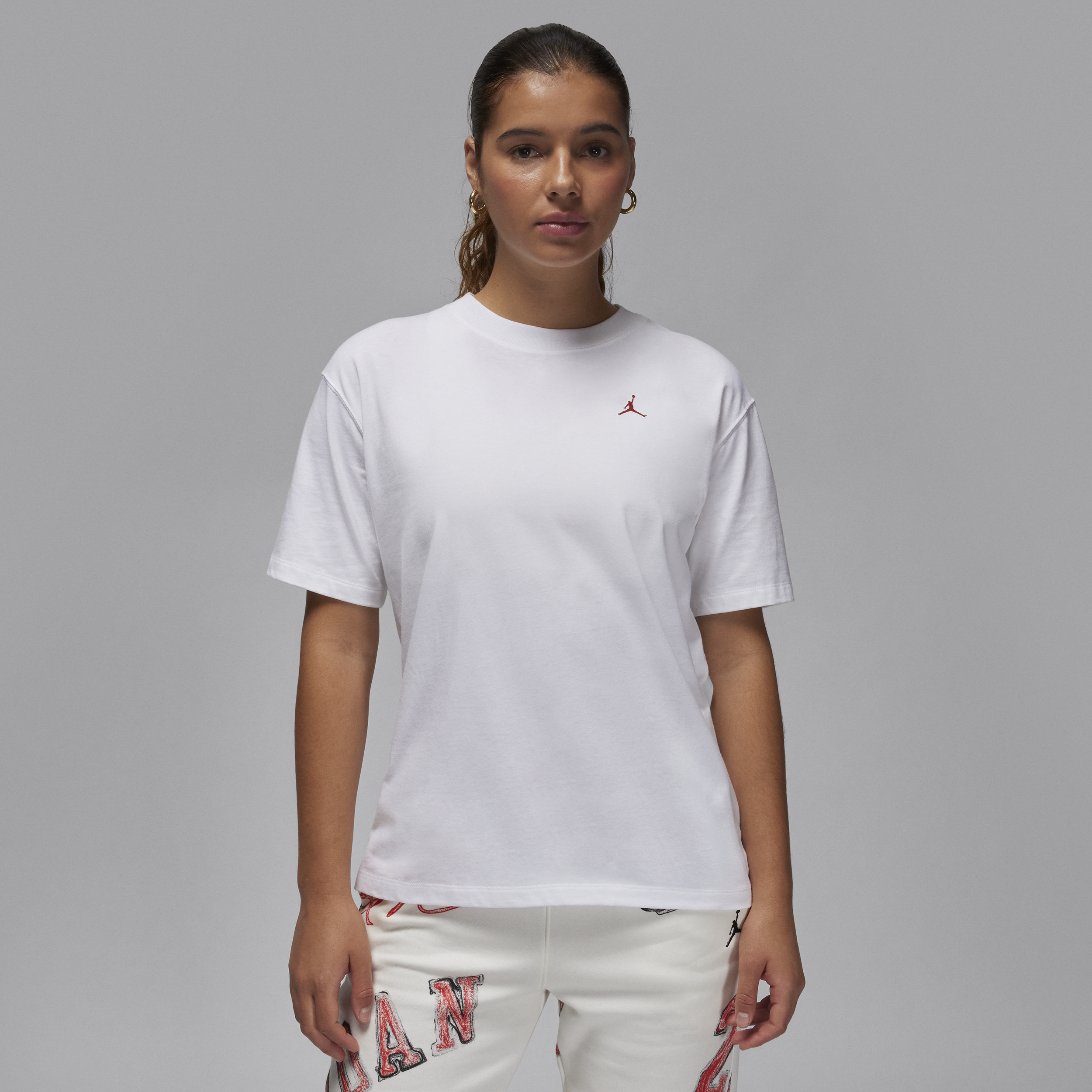 Jordan T-shirt voor dames Wit