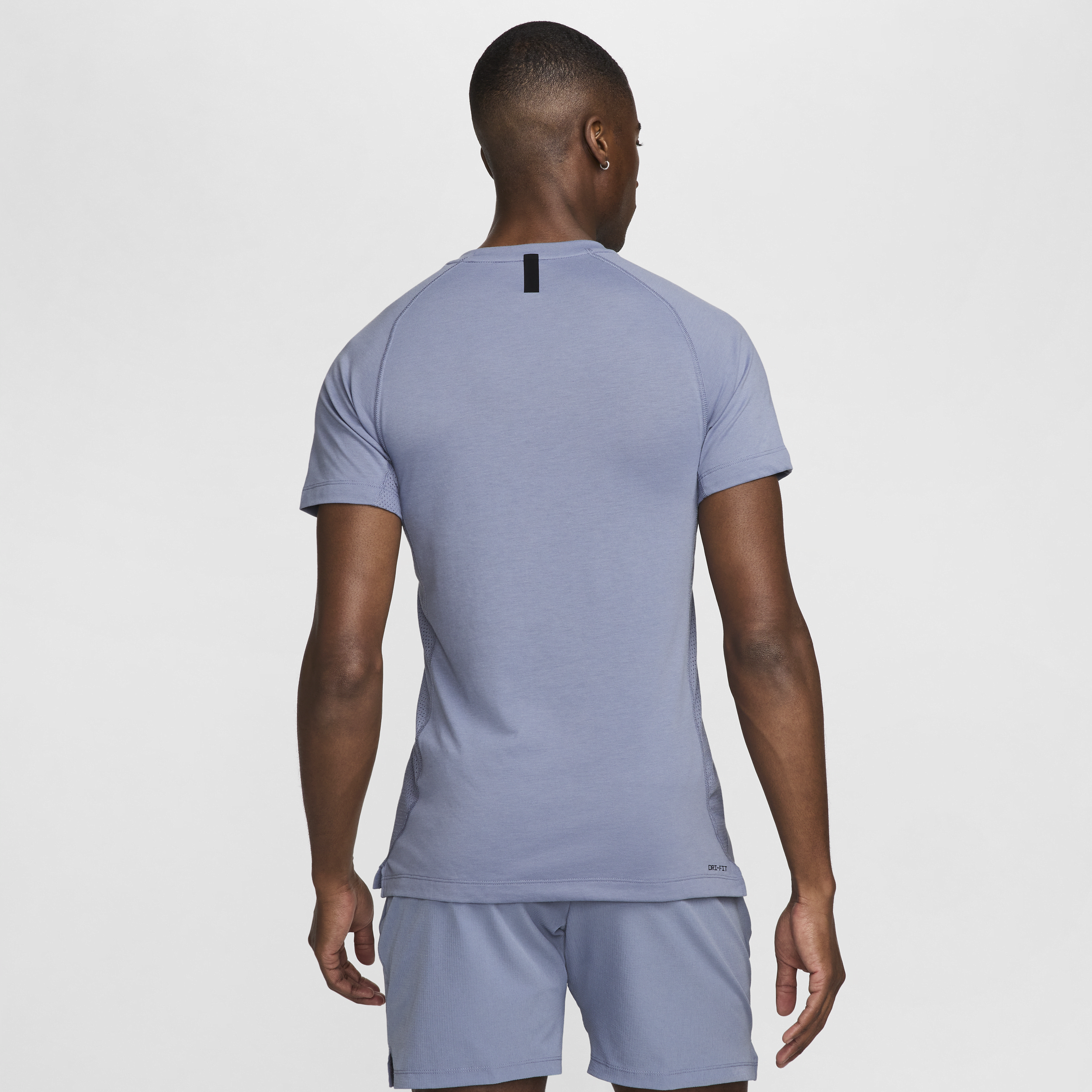Nike Flex Rep Dri-FIT fitnesstop met korte mouwen voor heren Blauw