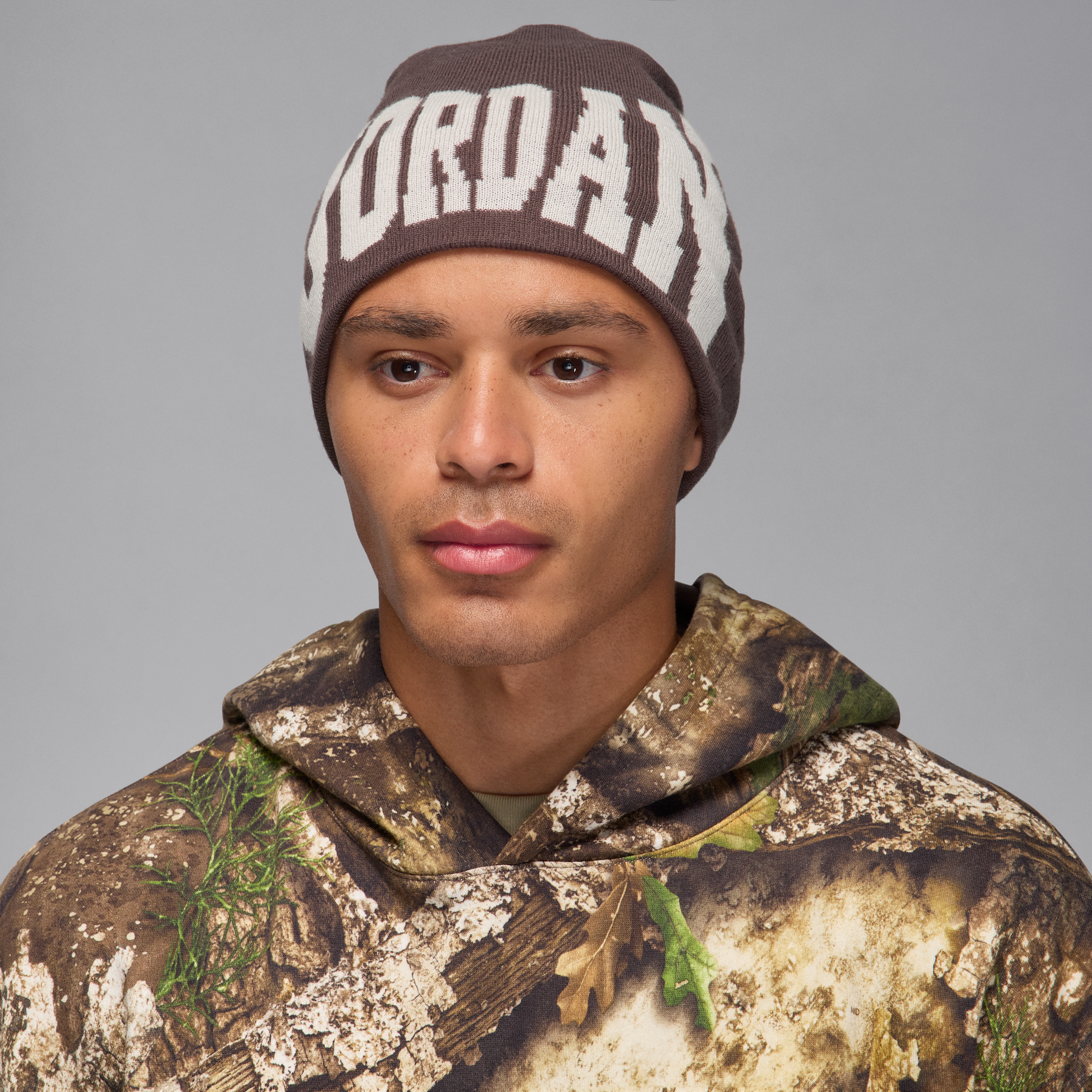 Thumbnail - Jordan Peak Herren-Beanie - Braun