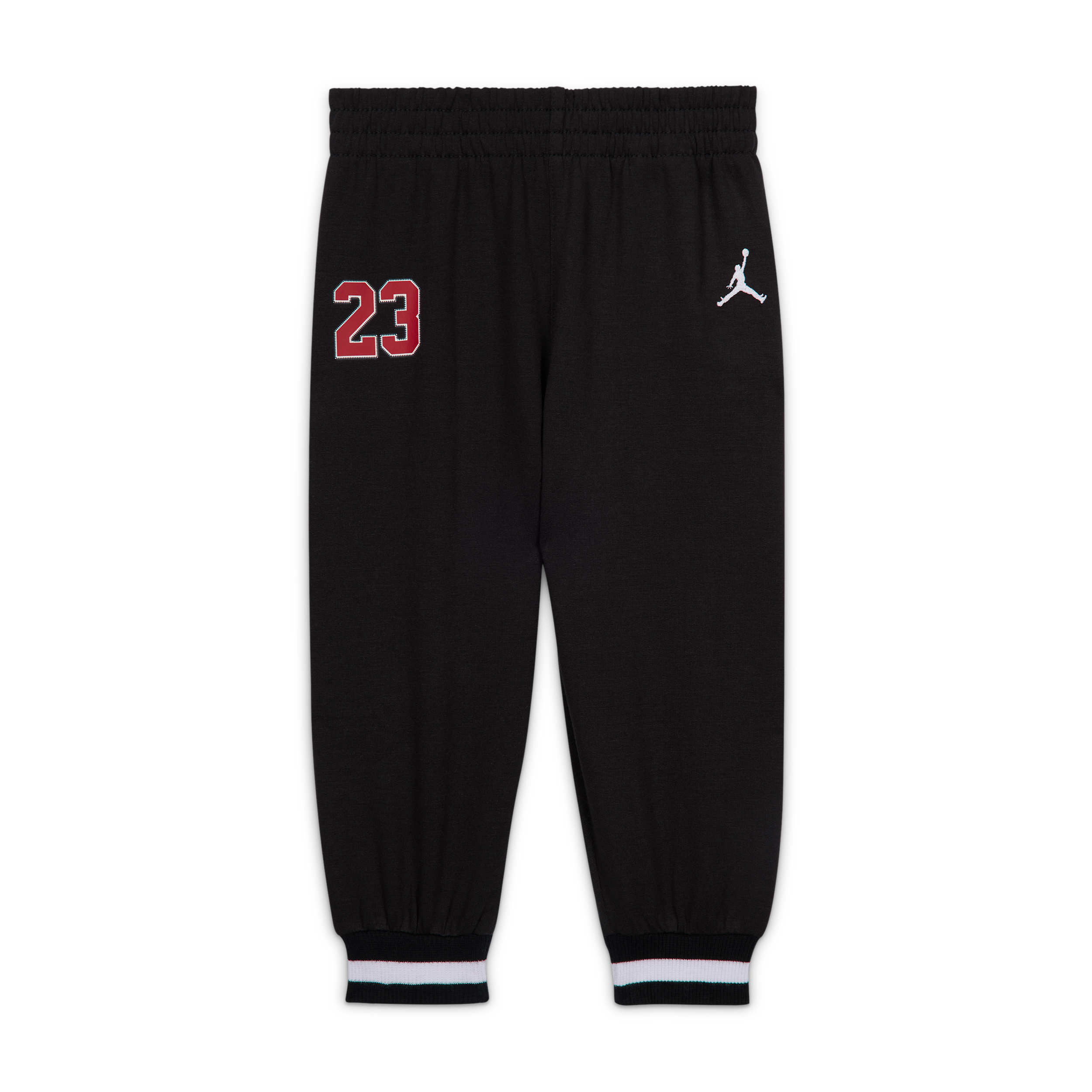 Thumbnail - Jordan 23 Jersey dreiteiliges Kapuzenjacken-Set (Babys, 6–12 M.) - Schwarz