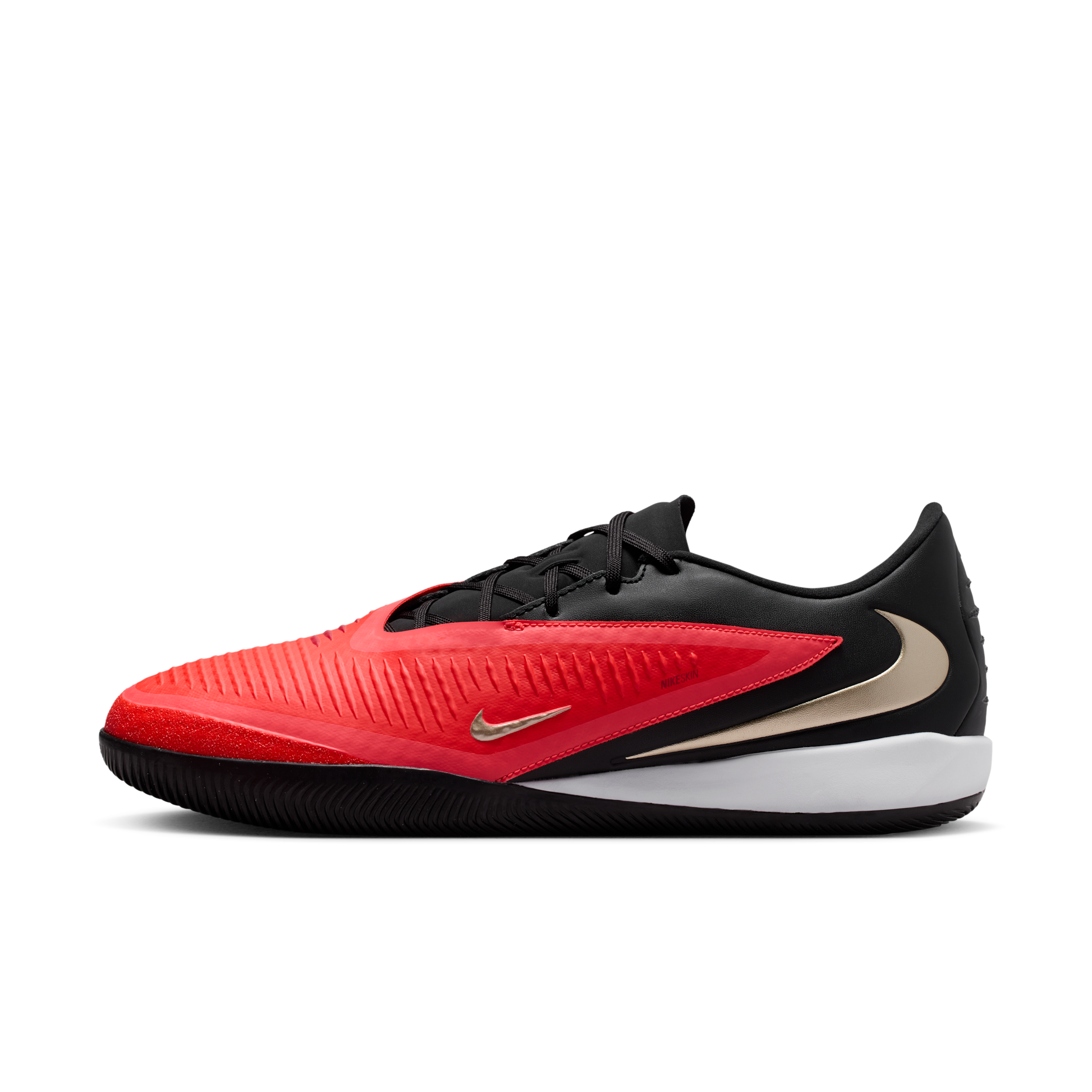 Halowe buty piłkarskie Nike Phantom 6 Low Academy - Czerwony