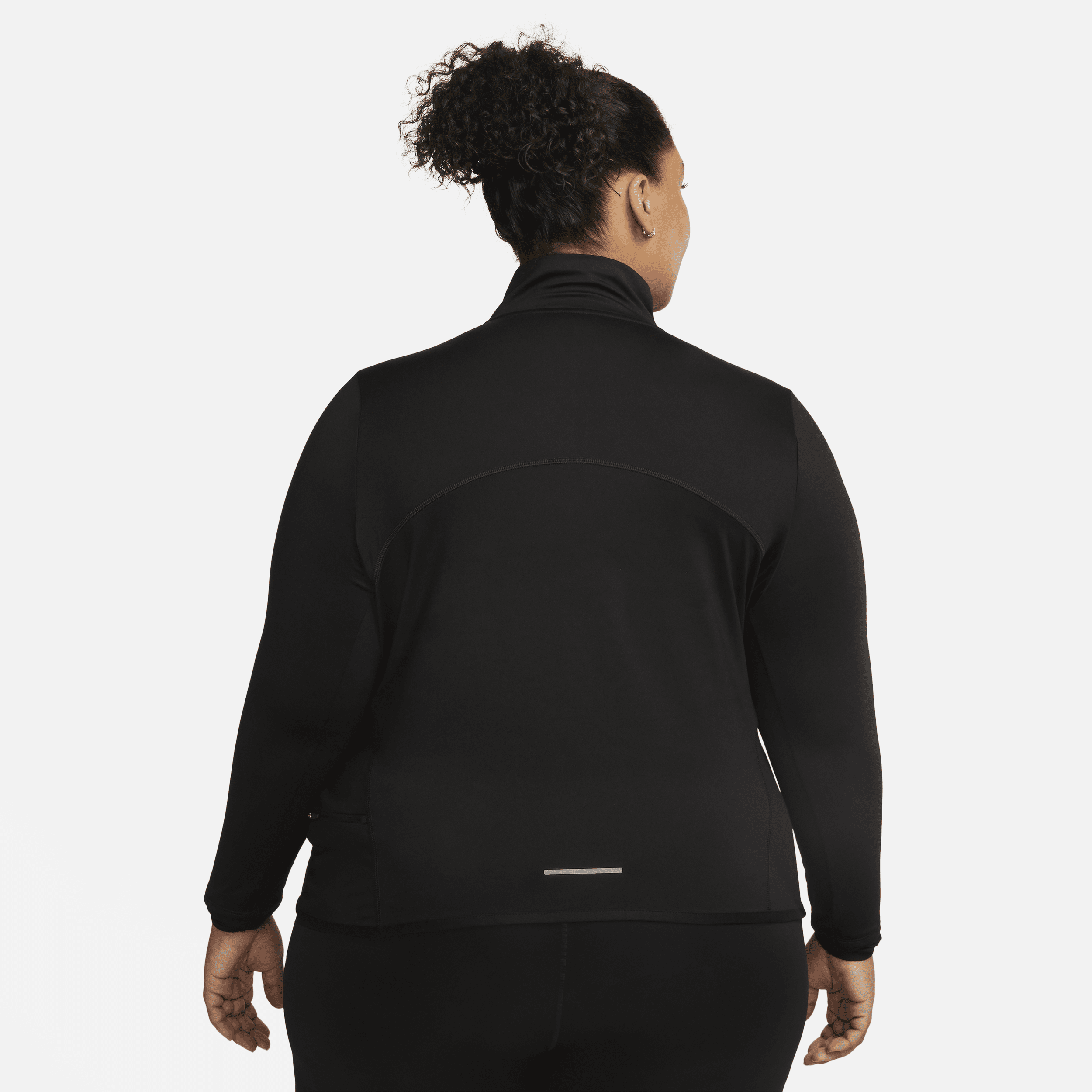 Haut de running à 1/4 de zip Nike Dri-FIT Swift Element UV pour femme - Noir