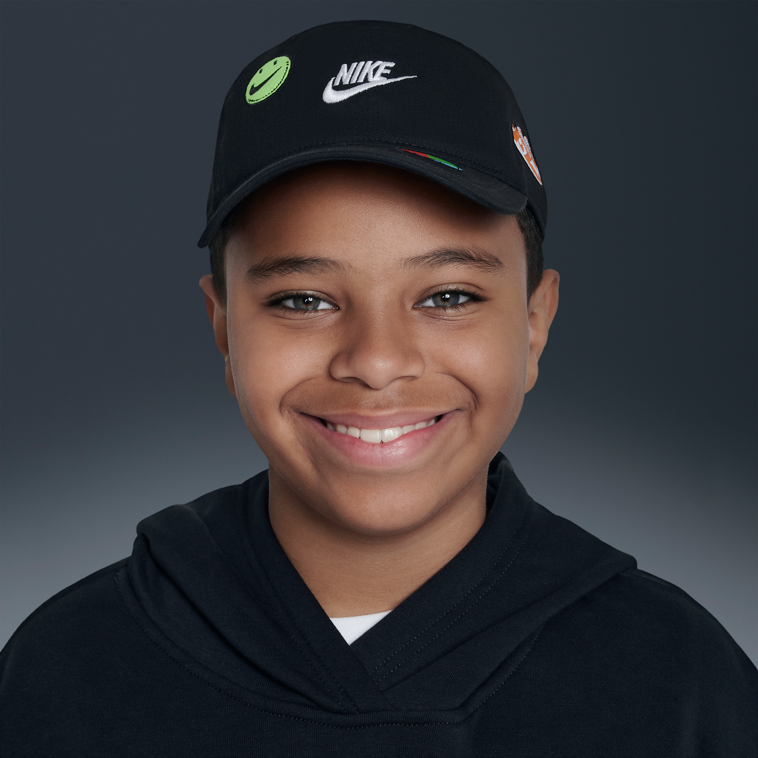 Casquette à écusson Toss Club Nike pour enfant - Noir