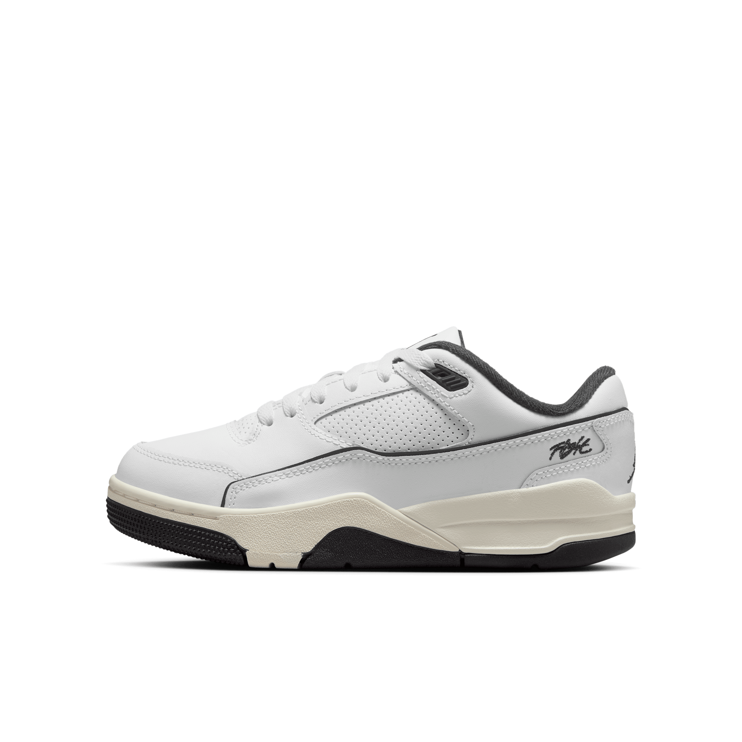 Chaussure Jordan Flight Court pour ado - Blanc