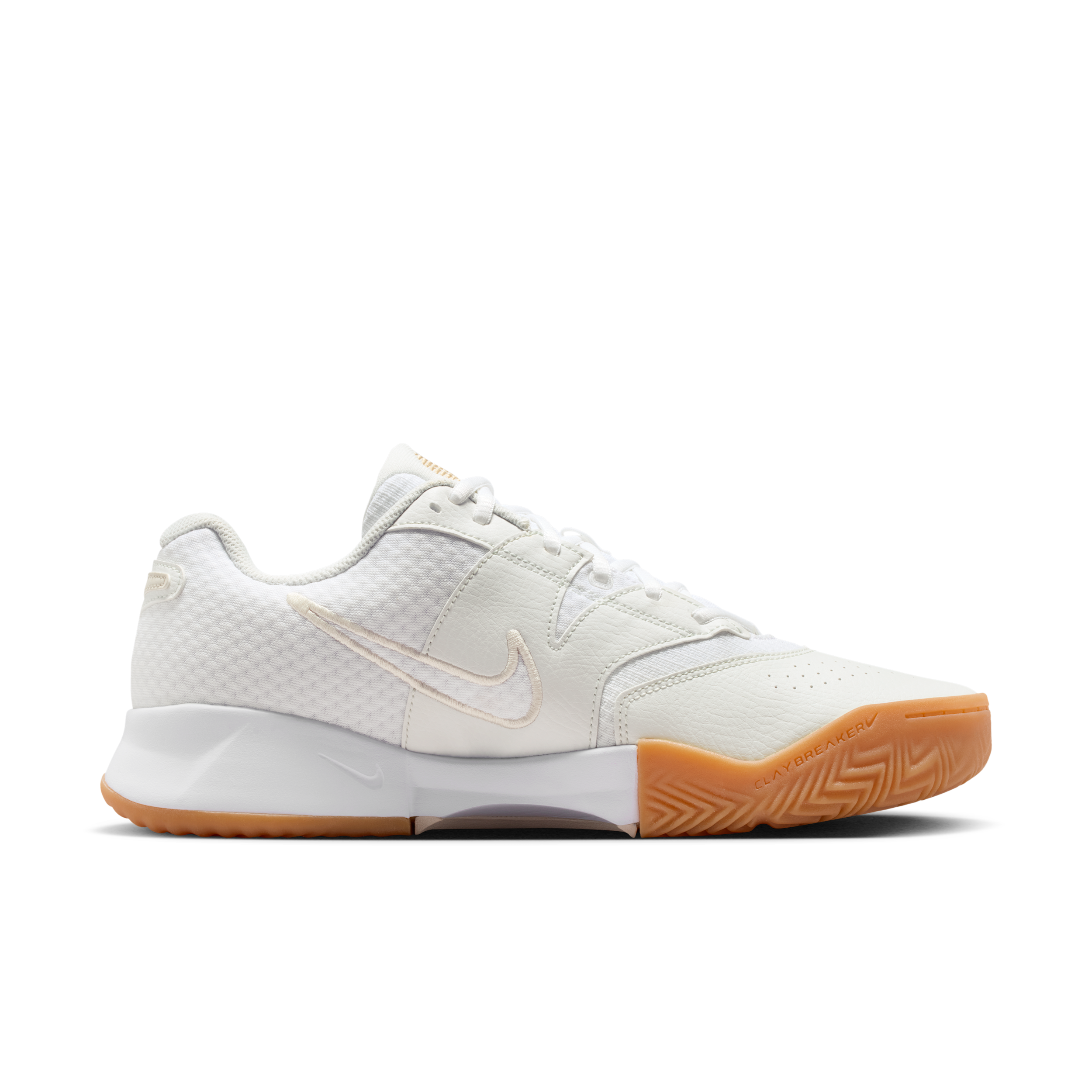NikeCourt Lite 4 Men's Clay Court Tennis Shoes - White - FN0530-101