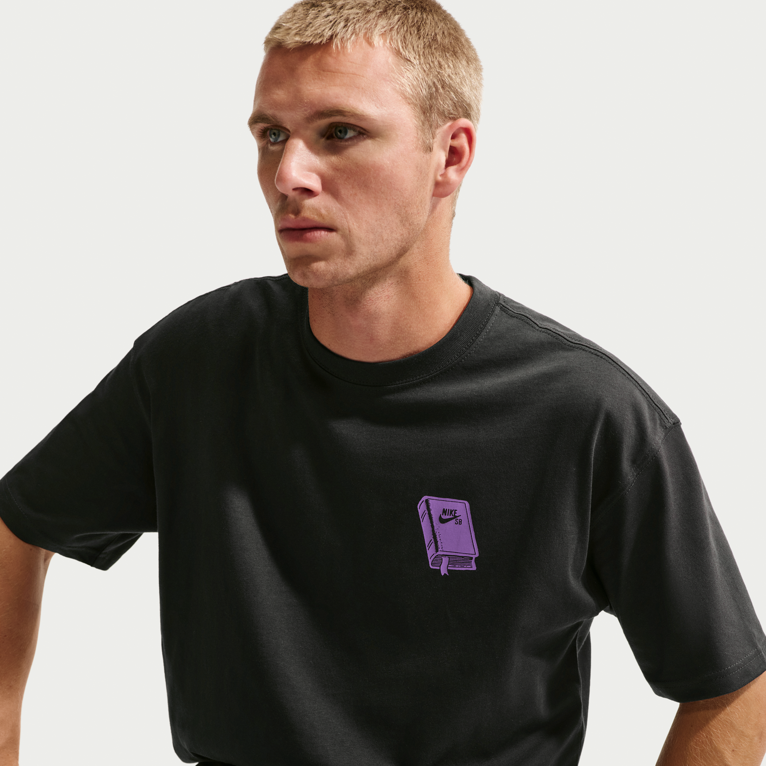 Thumbnail - Nike SB Skate-T-Shirt - Schwarz