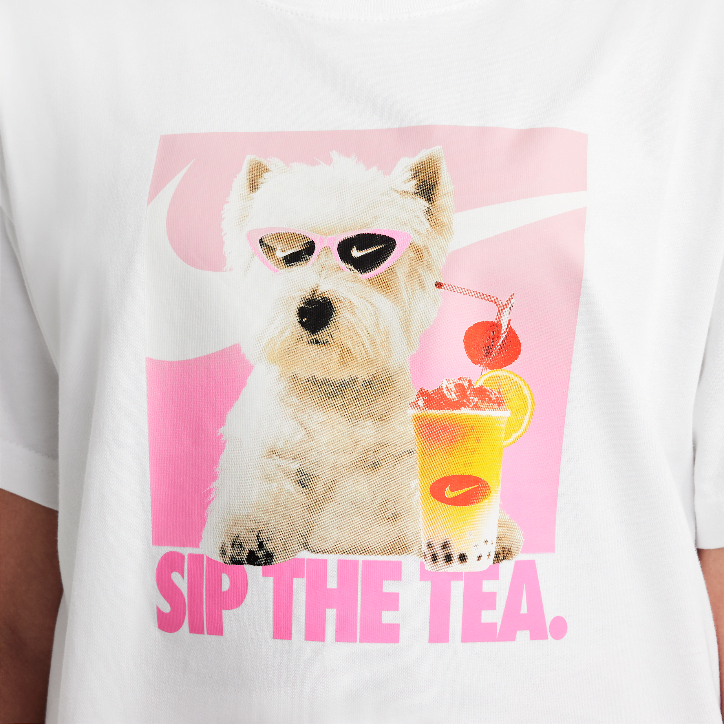 Thumbnail - Nike Sportswear T-Shirt für ältere Kinder (Mädchen) - Weiß