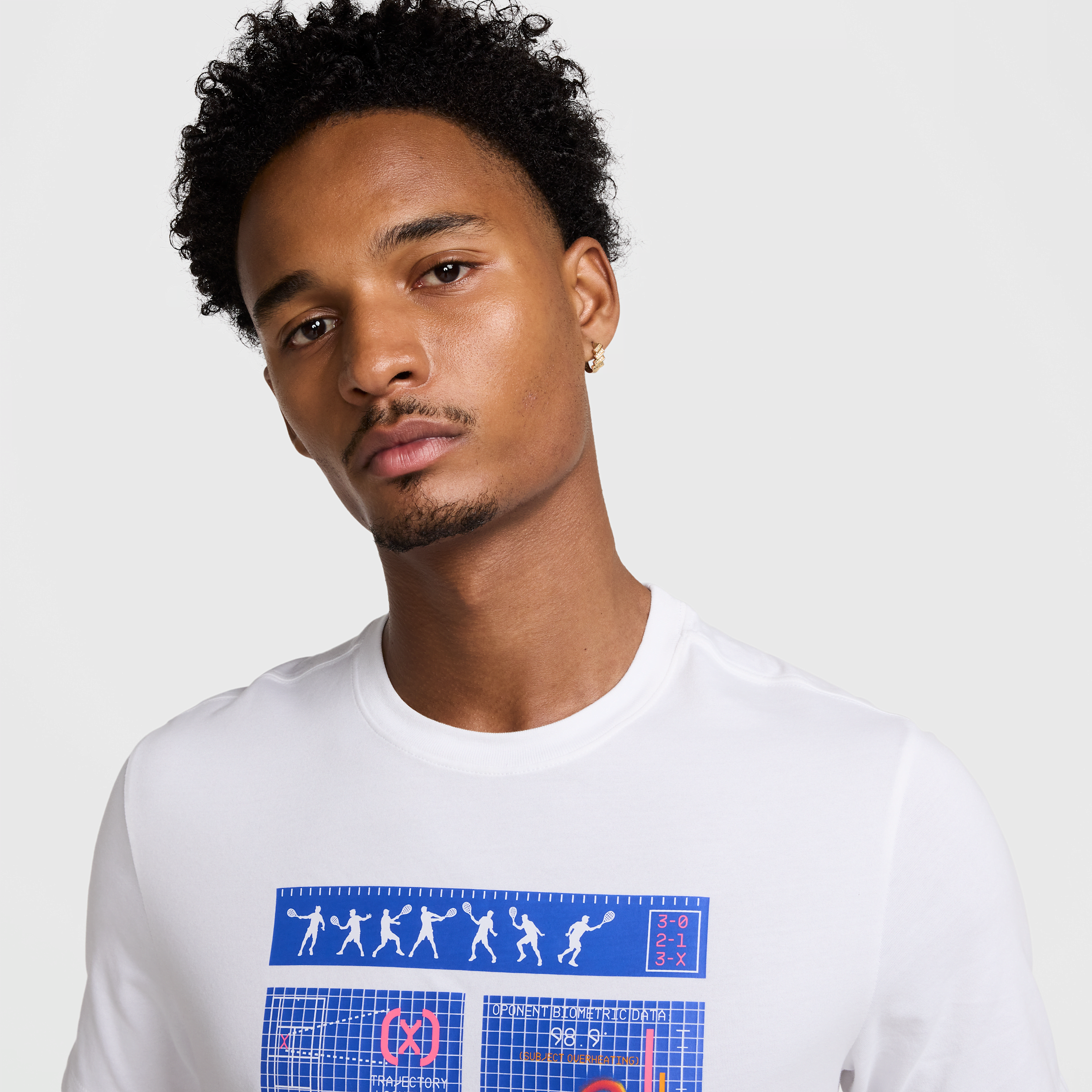 T-shirt de tennis NikeCourt Dri-FIT pour homme - Blanc