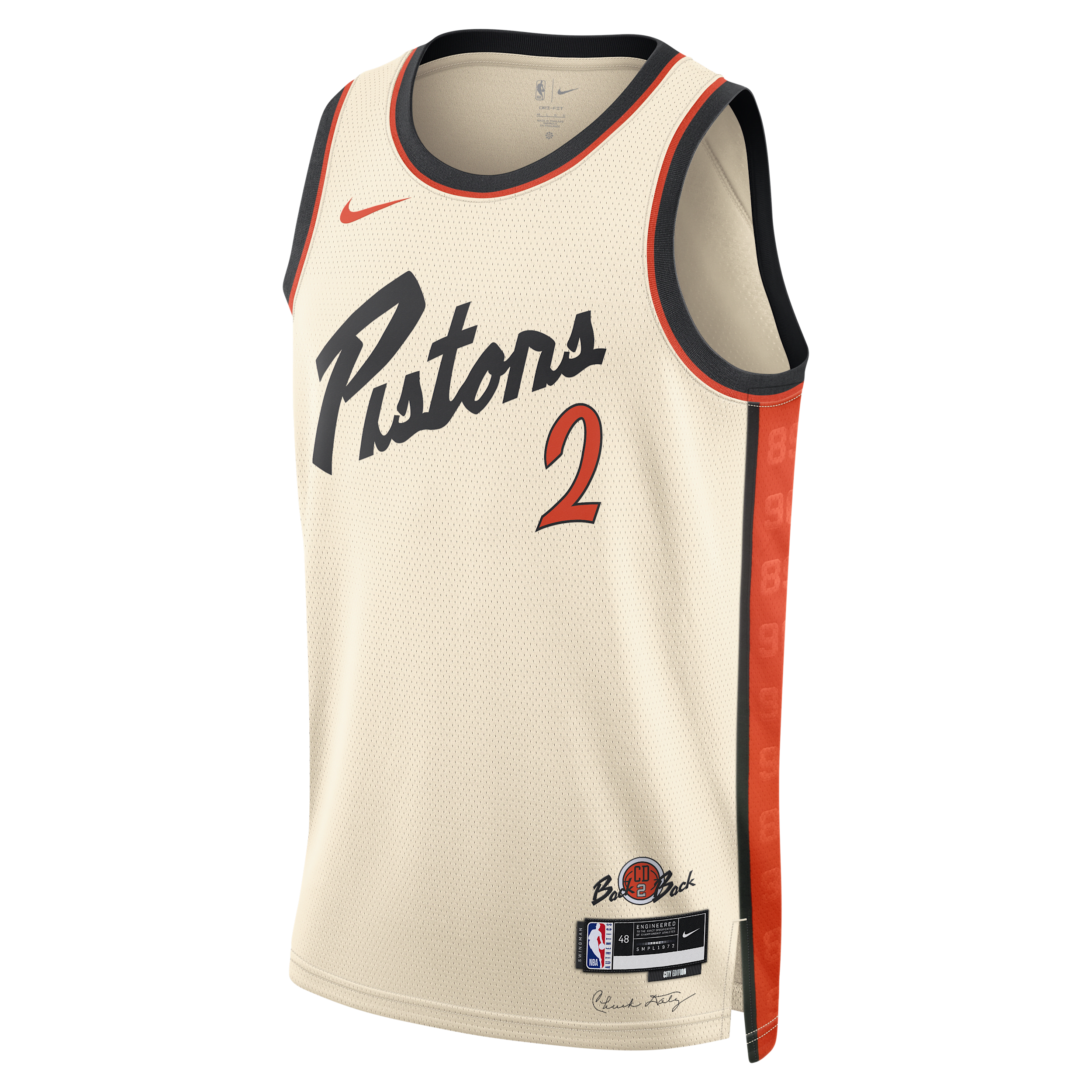 Maillot Nike Dri-FIT NBA Swingman Cade Cunningham Detroit Pistons 2024/25 City Edition pour homme - 