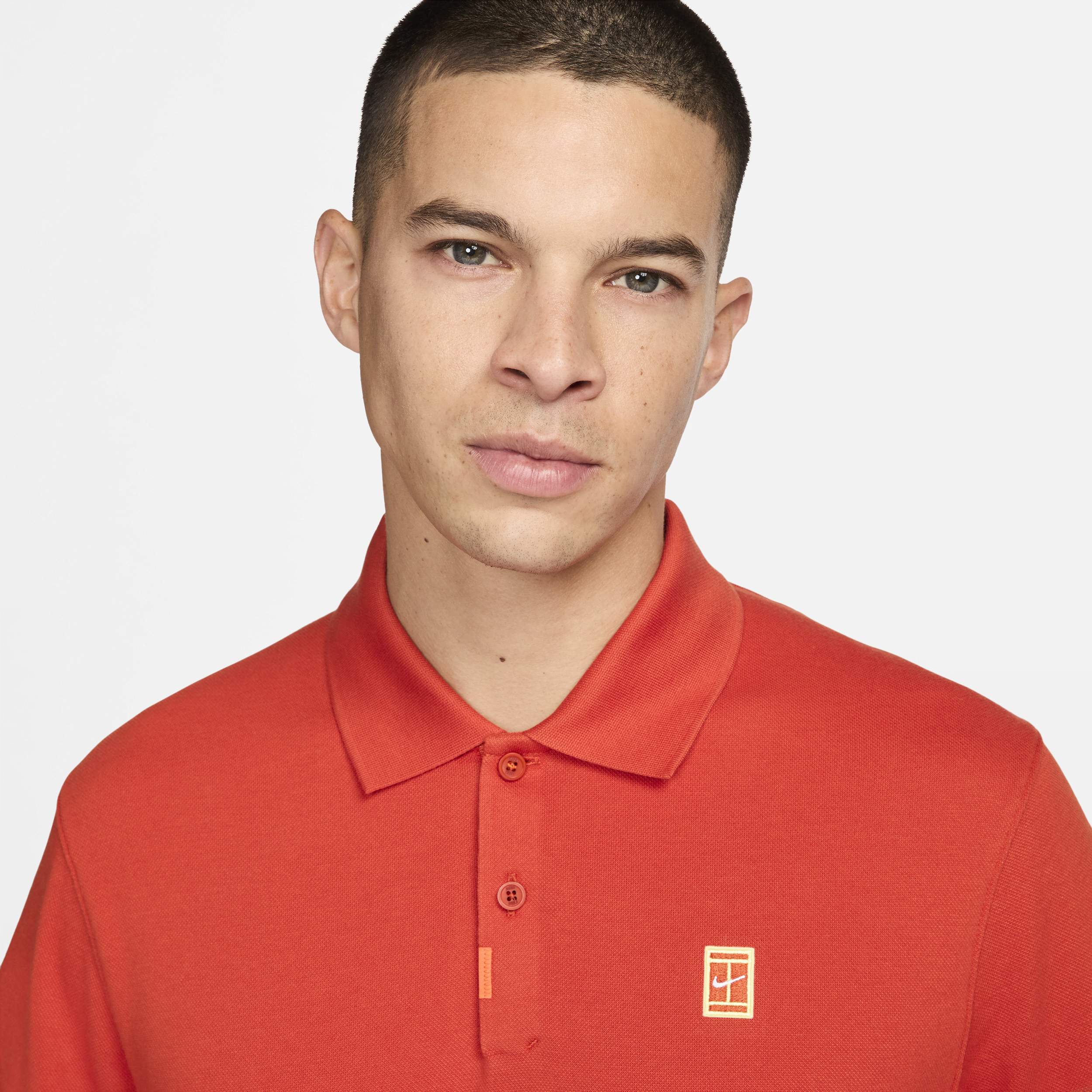 Nike The Polo met aansluitende pasvorm voor heren Oranje