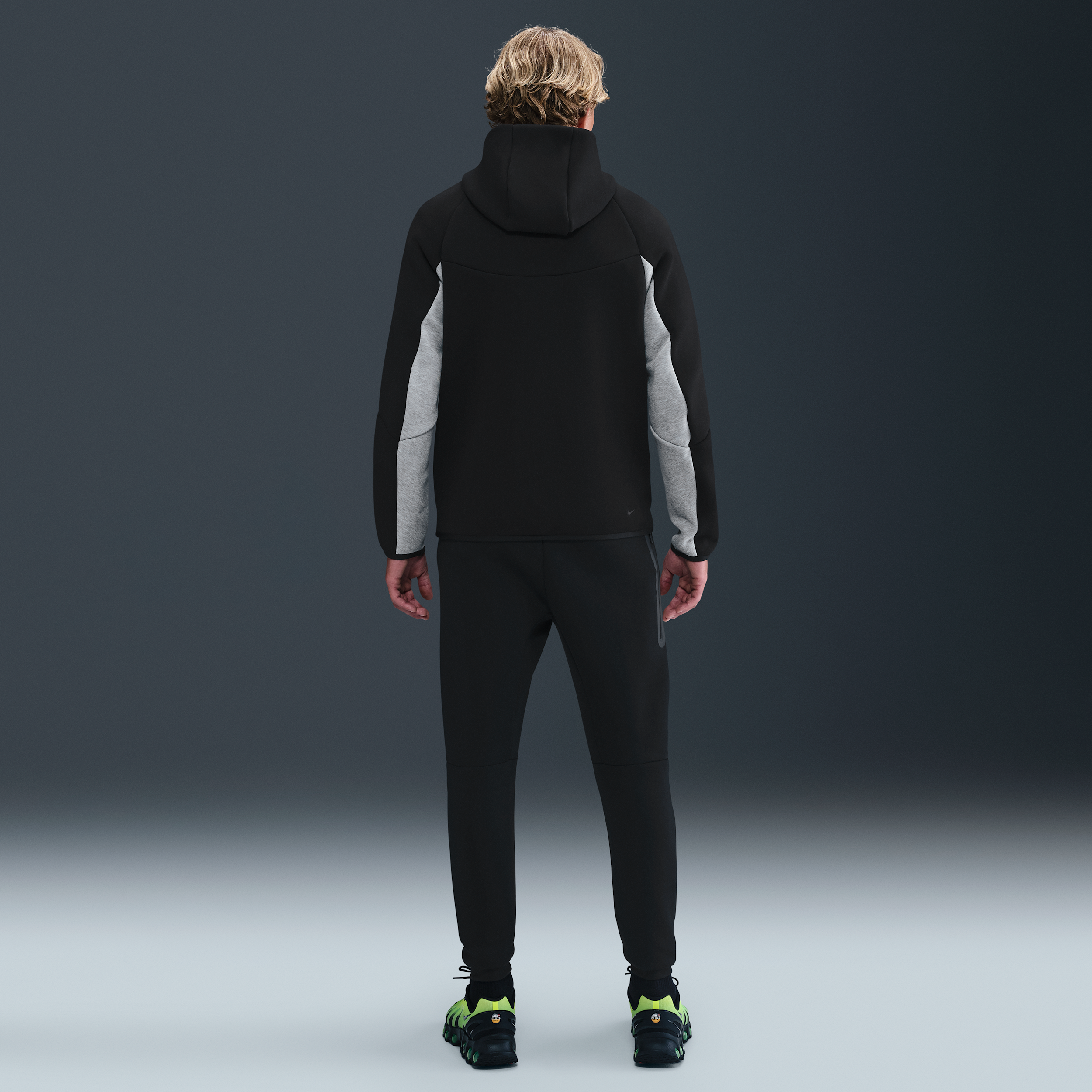 Pantalon de jogging en tissu Fleece Nike Tech pour homme - Noir