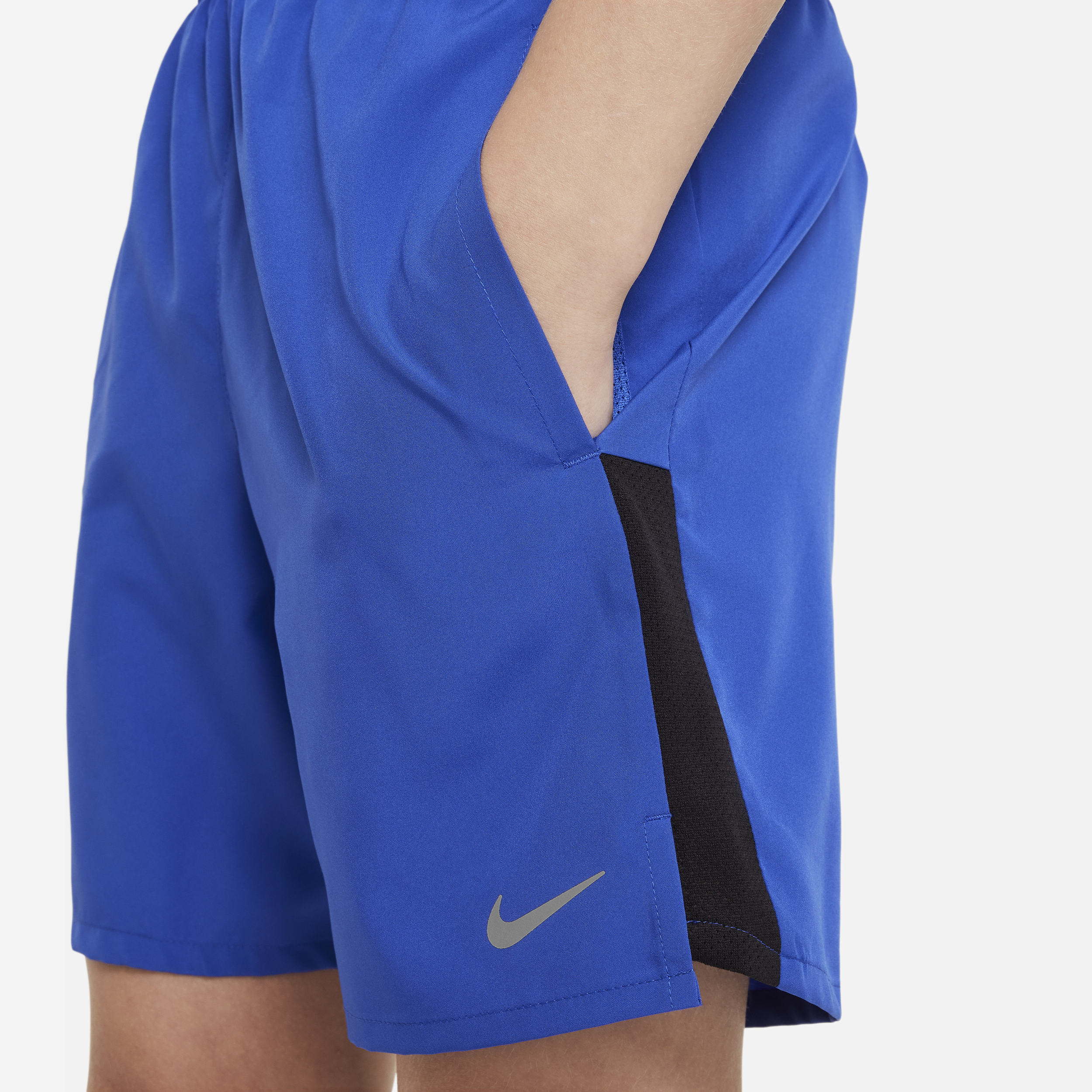 Nike Dri-FIT Challenger trainingsshorts voor jongens Blauw
